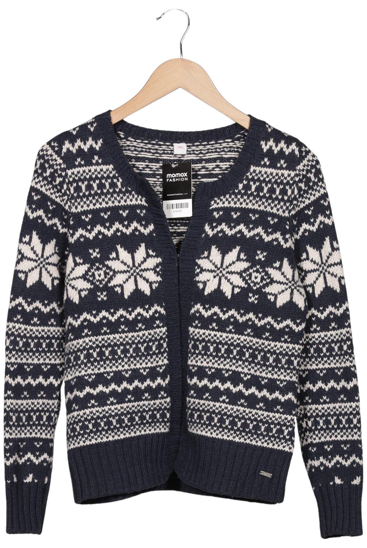 

s.Oliver Damen Strickjacke, mehrfarbig, Gr. 40