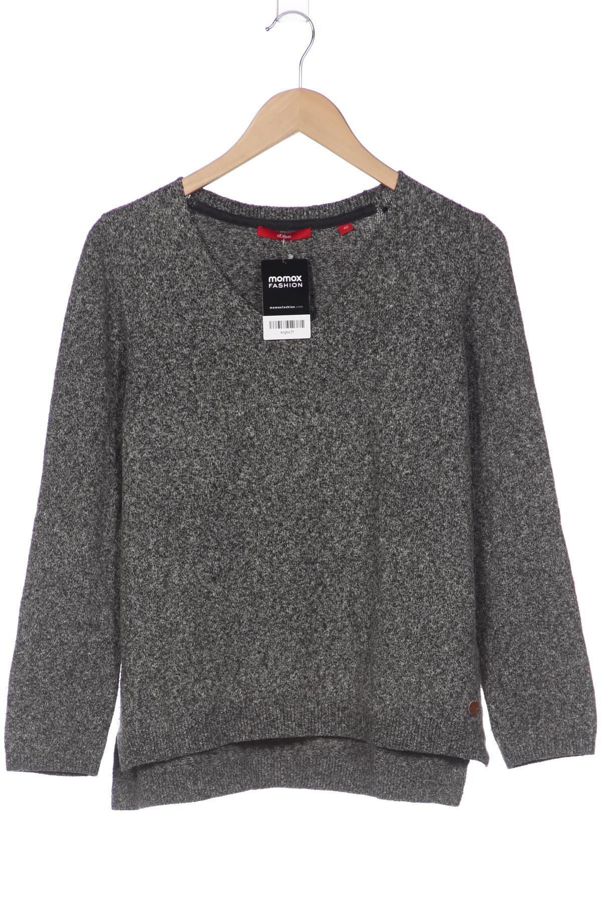 

s.Oliver Damen Pullover, grau, Gr. 40