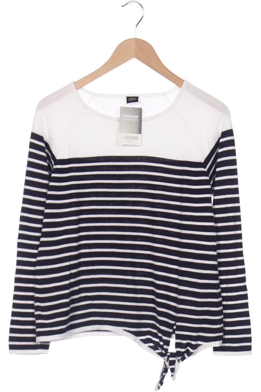

s.Oliver Damen Pullover, marineblau