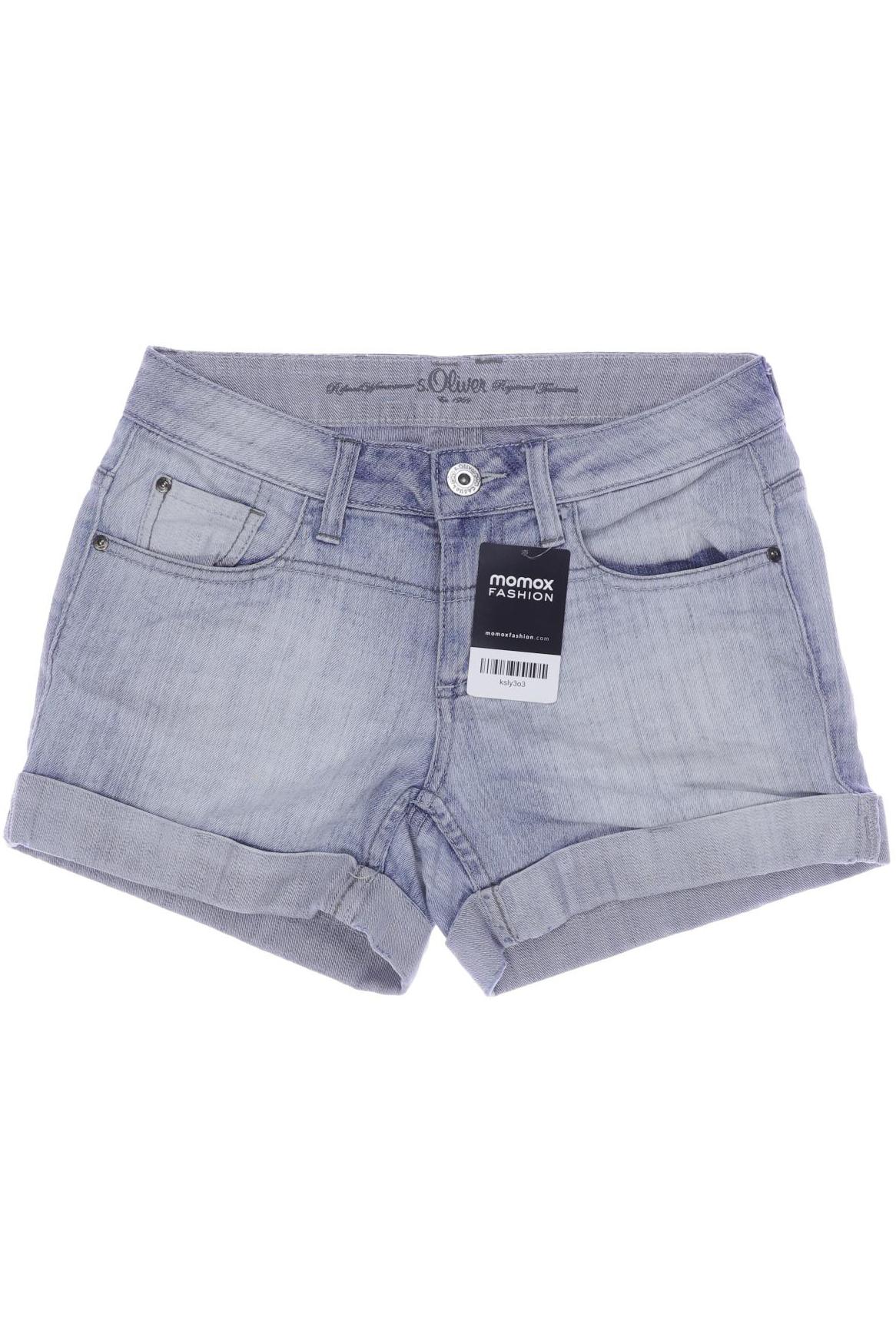 

s.Oliver Damen Shorts, hellblau, Gr. 34