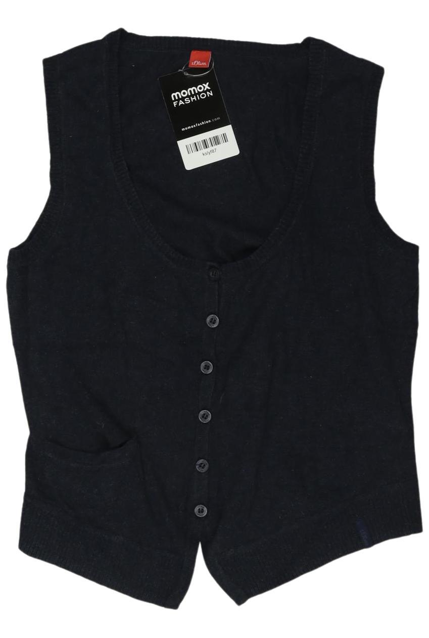 

s.Oliver Damen Weste, marineblau, Gr. 36