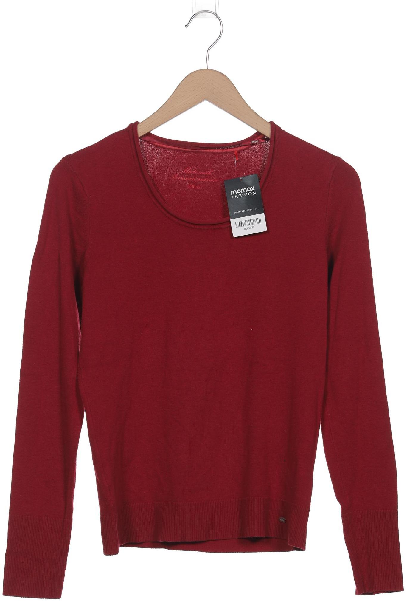 

s.Oliver Damen Pullover, rot, Gr. 38