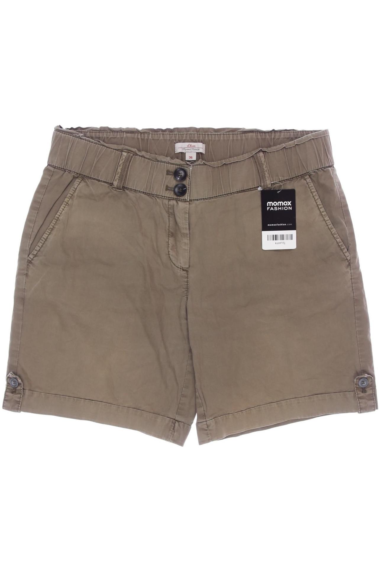 

s.Oliver Damen Shorts, braun, Gr. 36