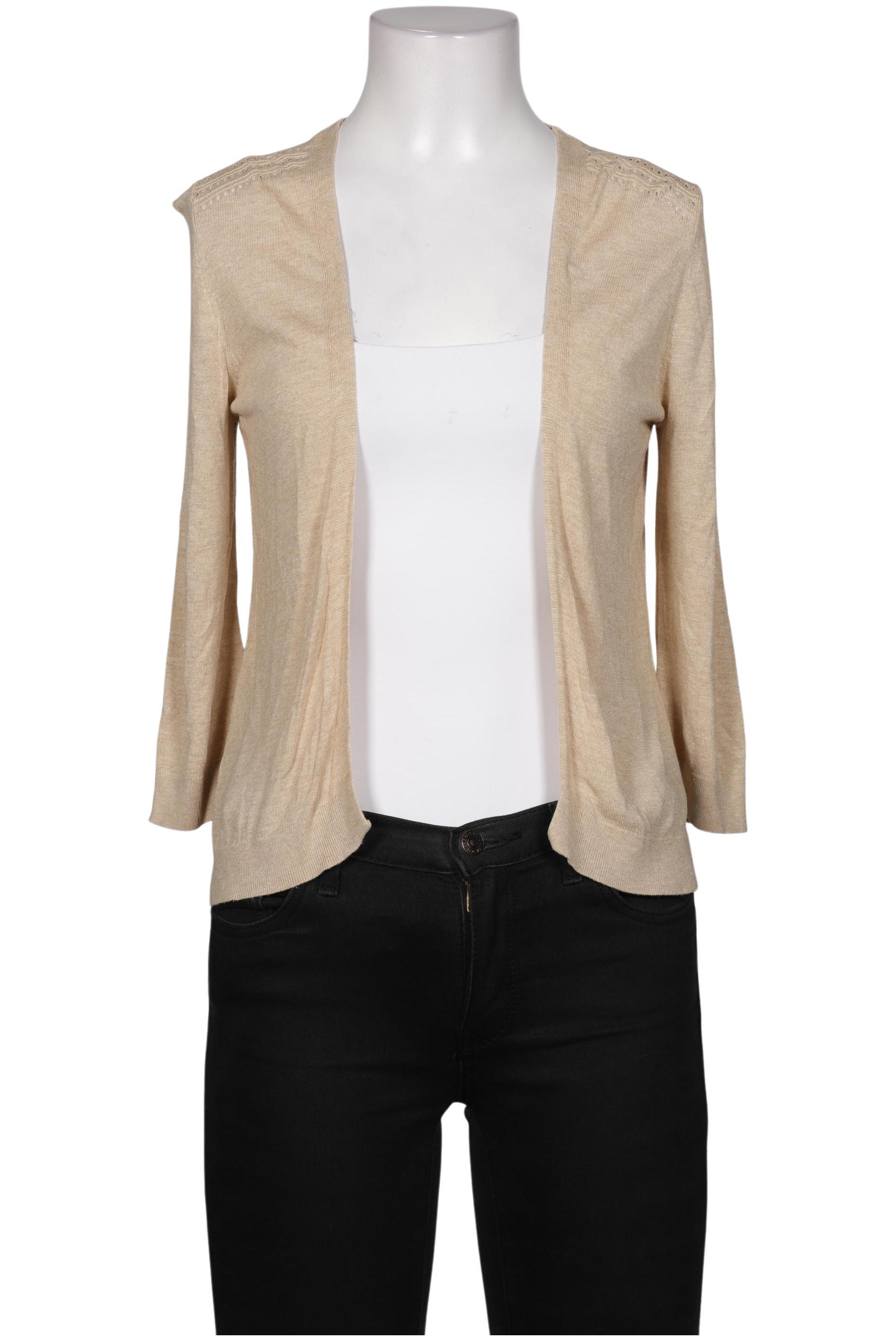 

s.Oliver Damen Strickjacke, beige, Gr. 36