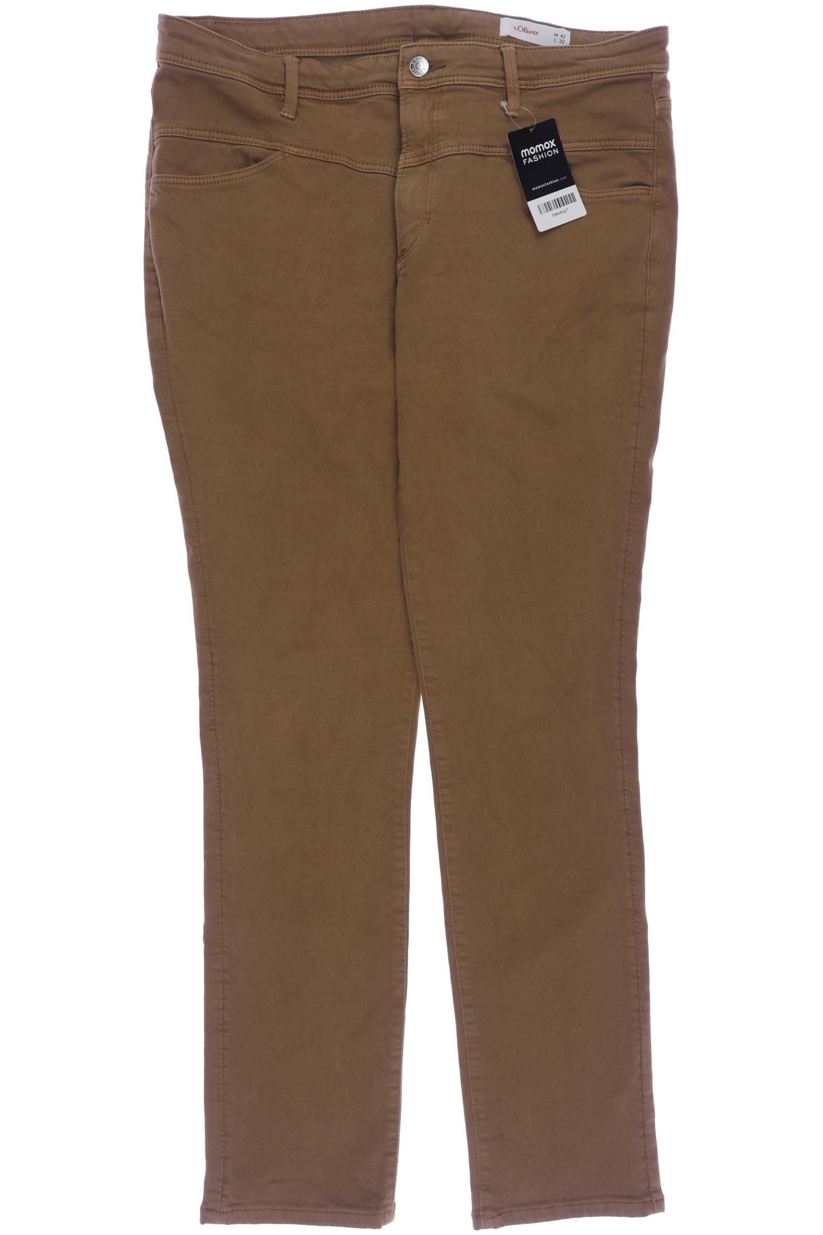 

s.Oliver Damen Jeans, braun, Gr. 42