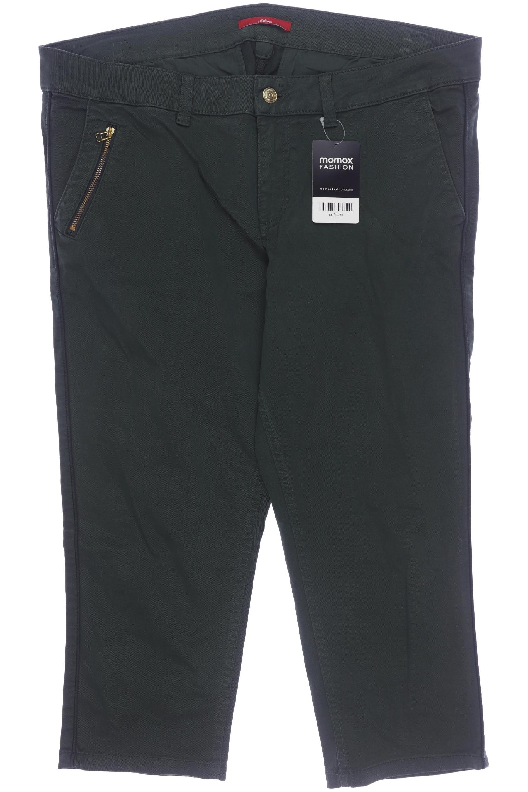 

s.Oliver Damen Stoffhose, grün, Gr. 36