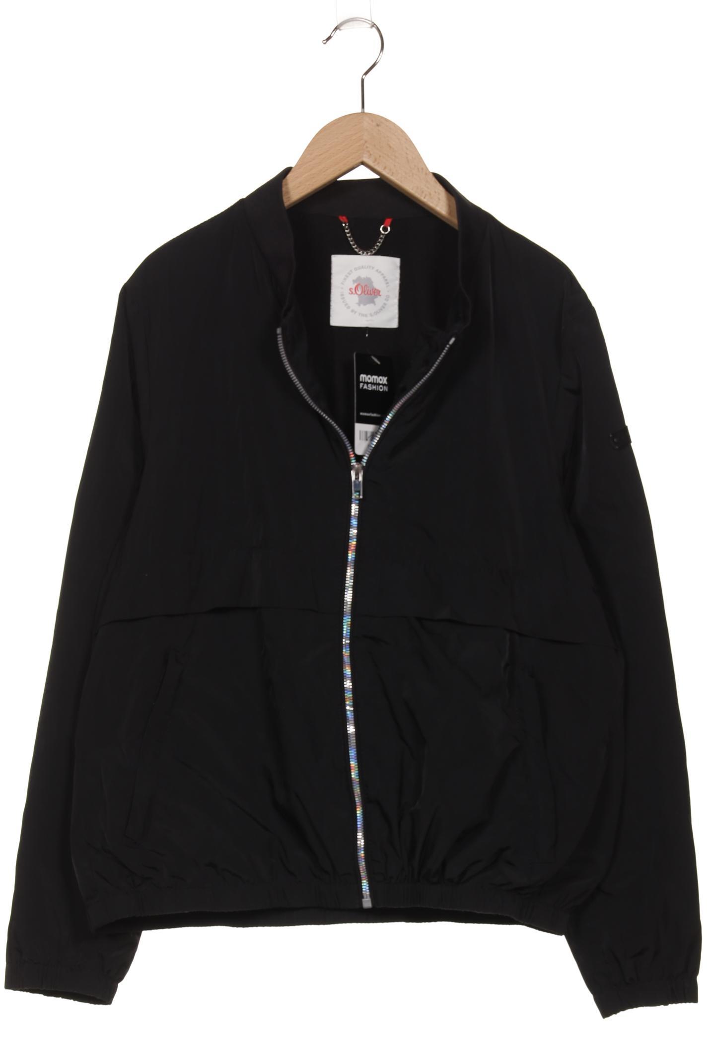 

s.Oliver Damen Jacke, schwarz, Gr. 36