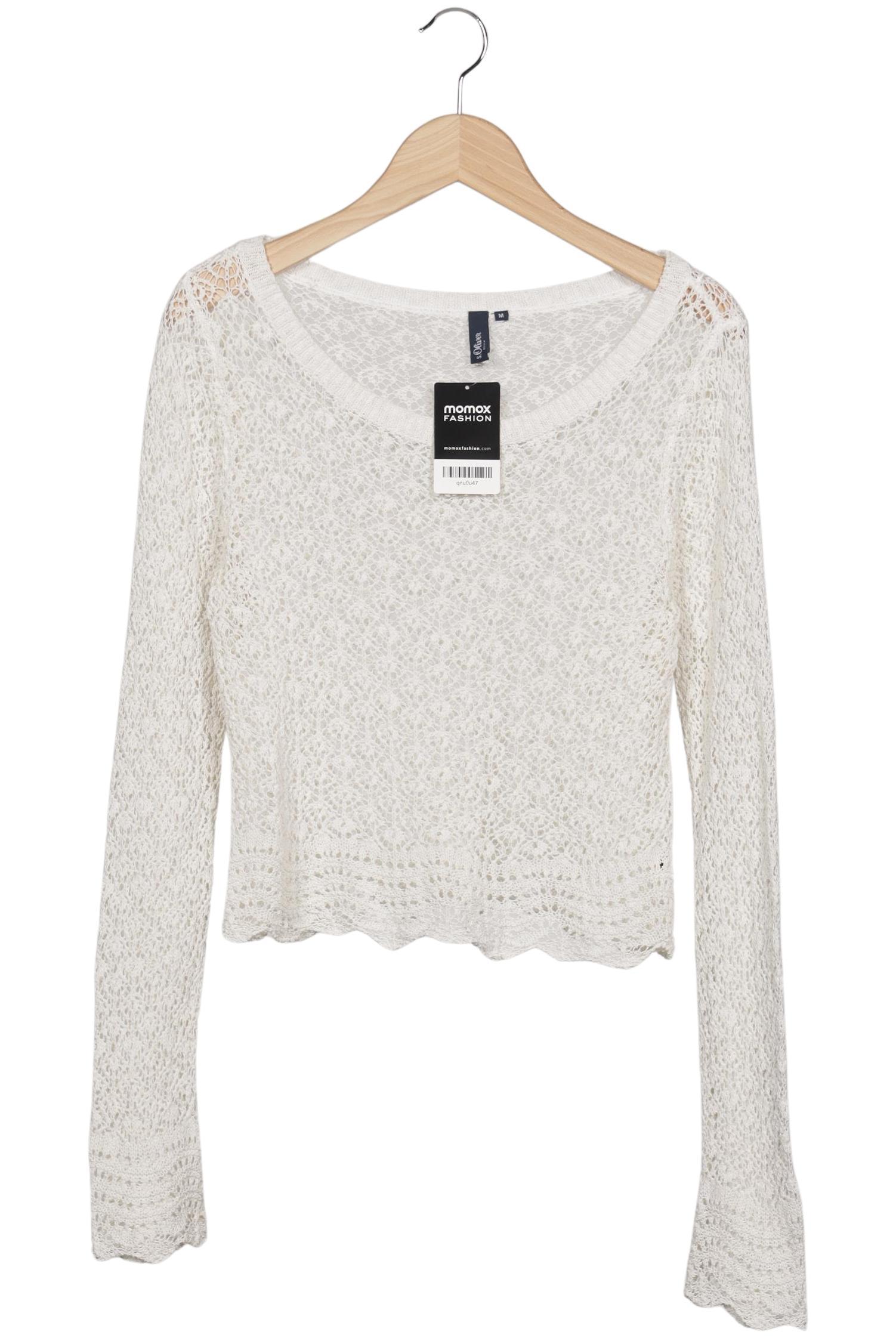 

s.Oliver Damen Pullover, cremeweiß, Gr. 38