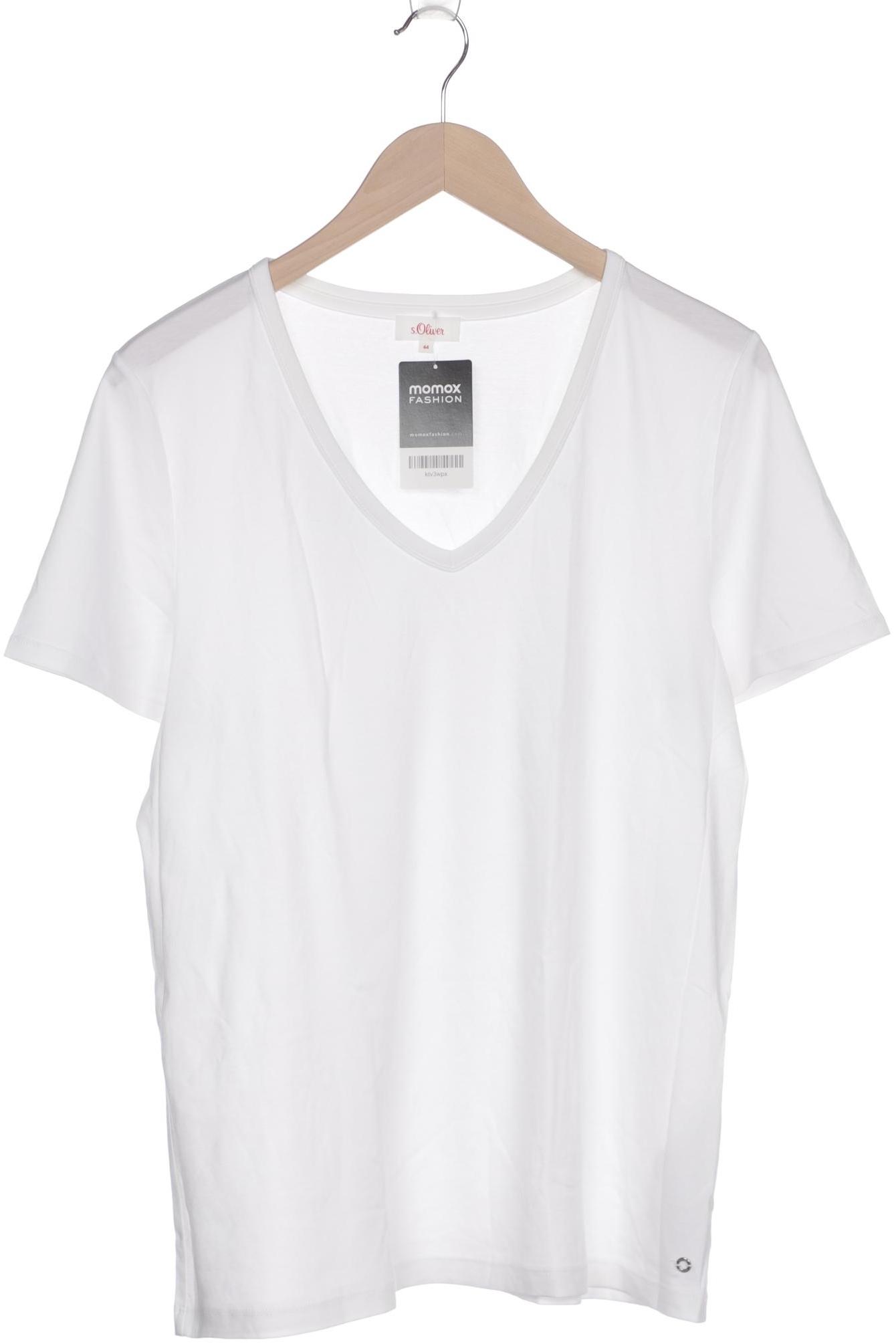 

s.Oliver Damen T-Shirt, weiß, Gr. 44
