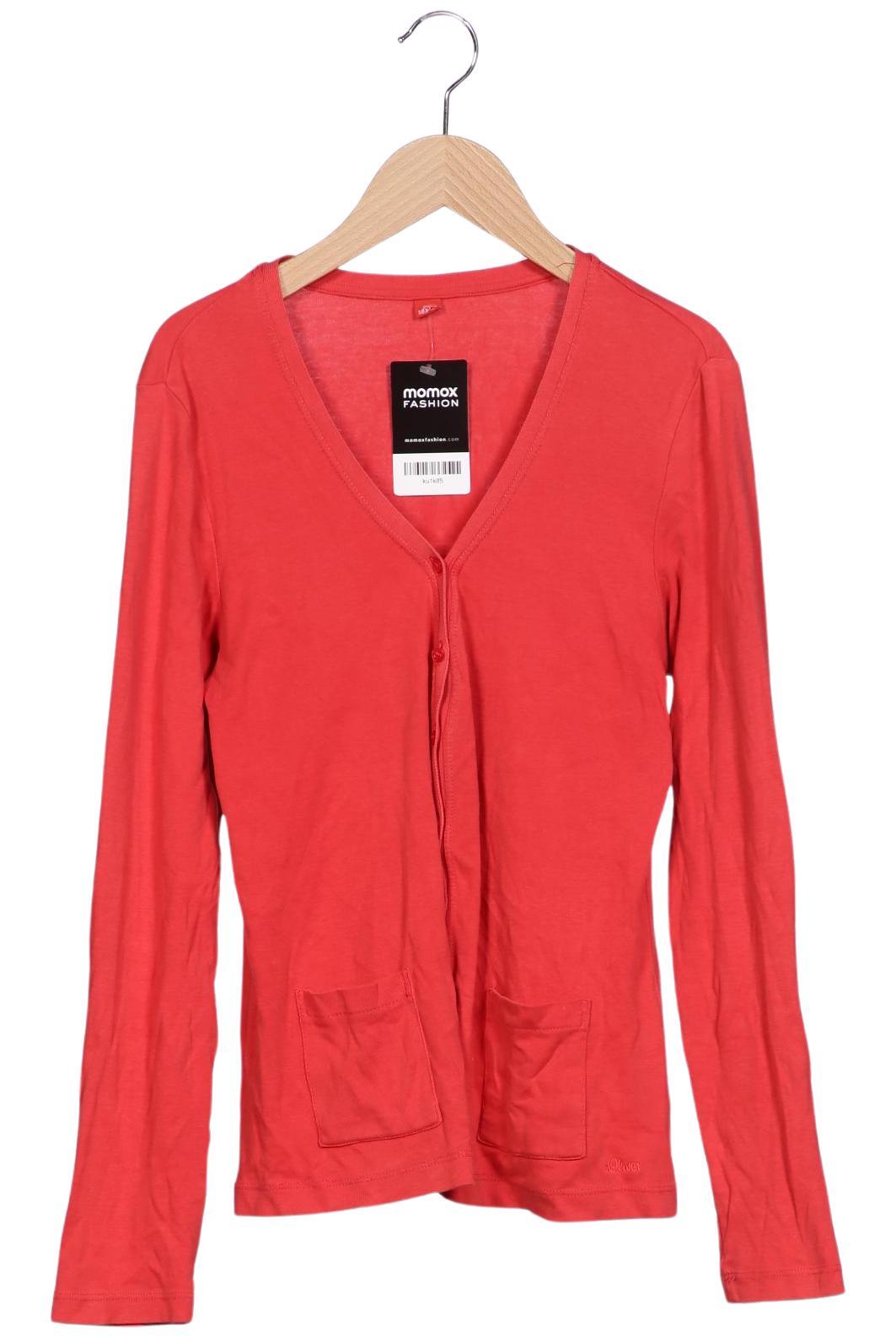 

s.Oliver Damen Strickjacke, rot, Gr. 40