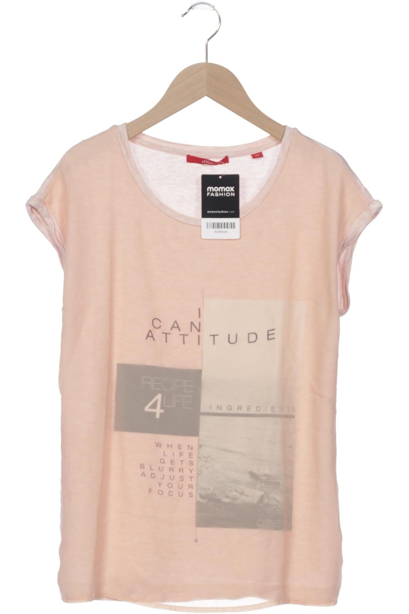 

s.Oliver Damen T-Shirt, pink, Gr. 34