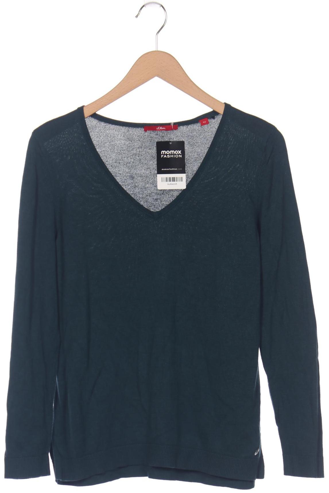 

s.Oliver Damen Pullover, grün, Gr. 40