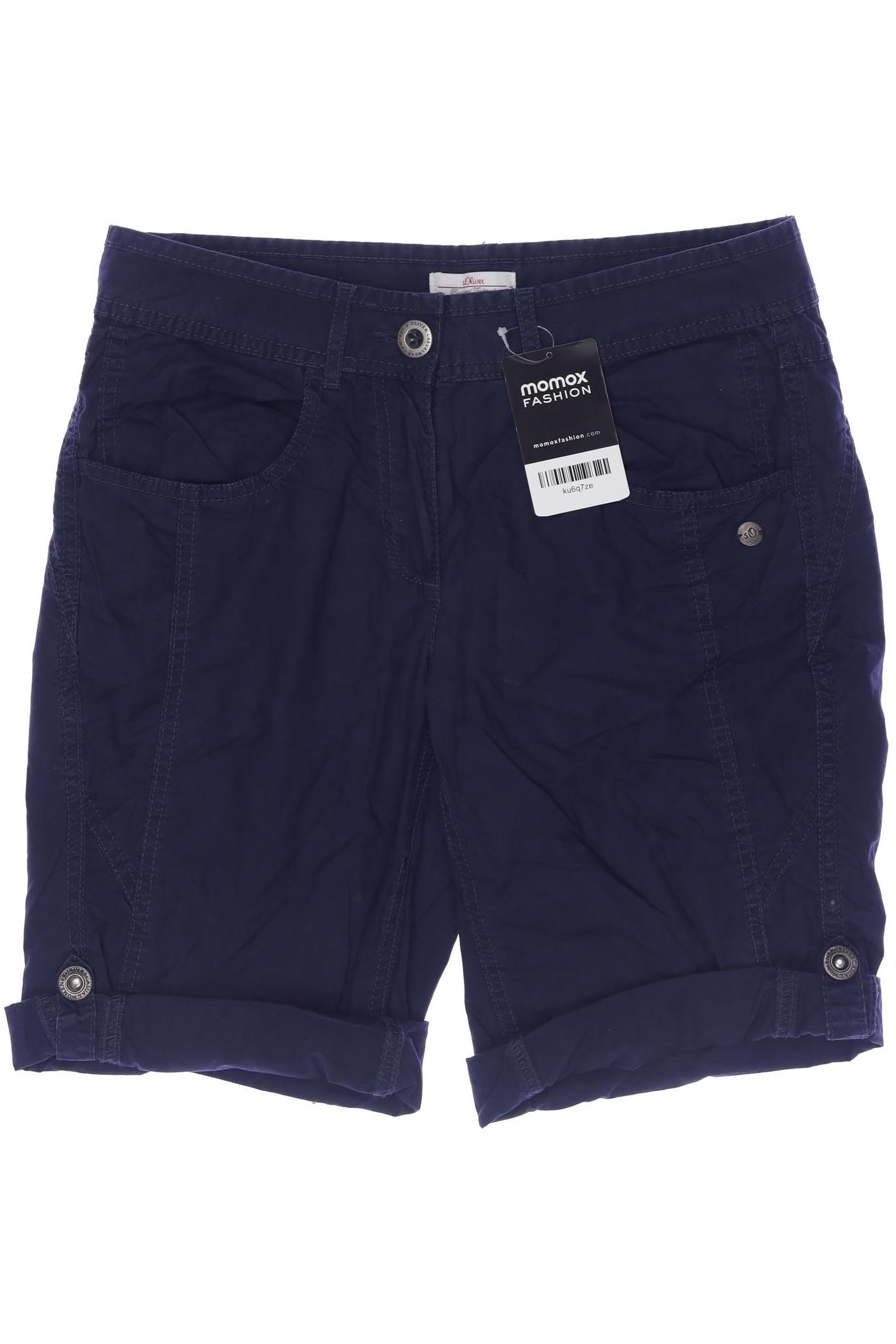 

s.Oliver Damen Shorts, marineblau, Gr. 34