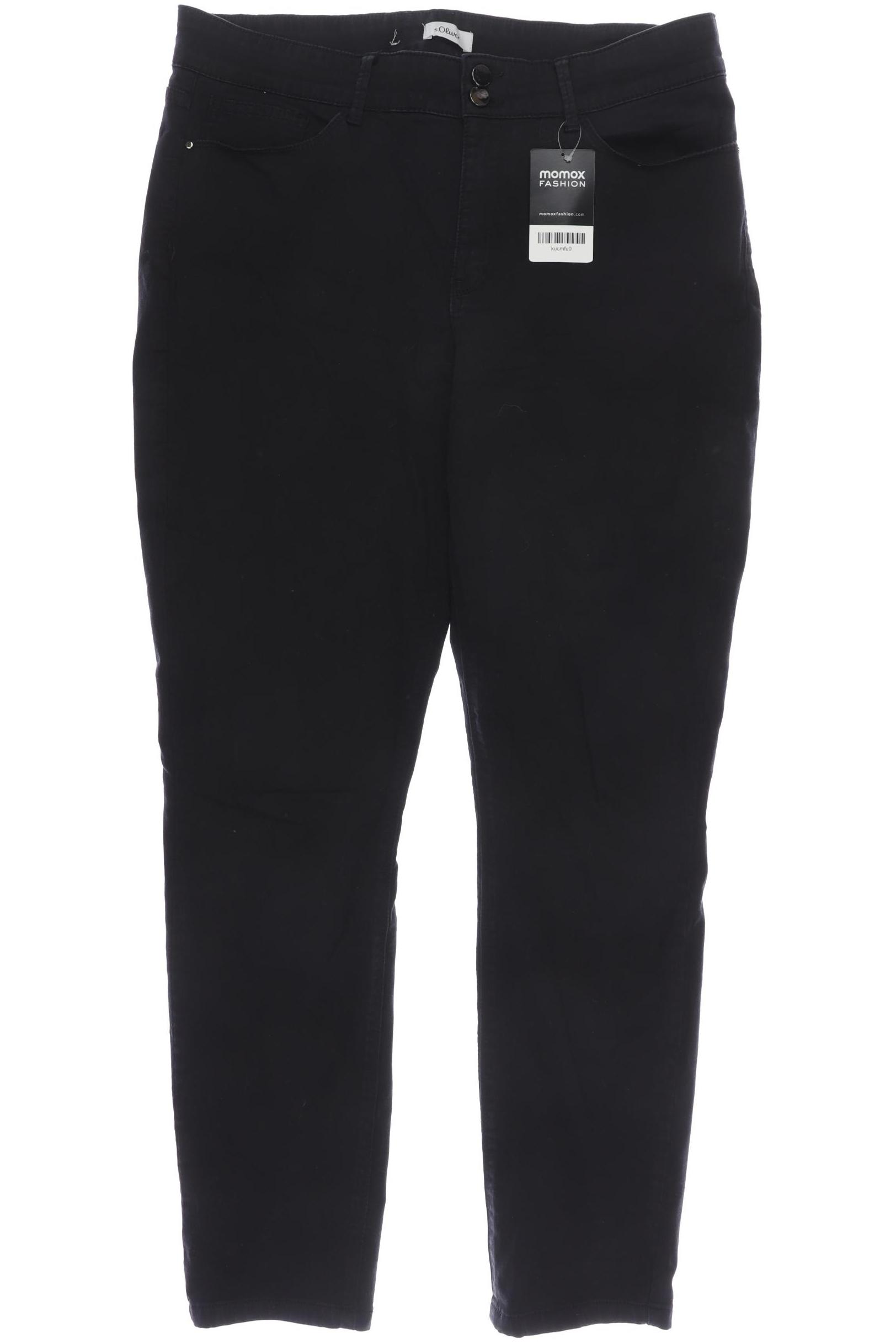 

s.Oliver Damen Stoffhose, schwarz, Gr. 42