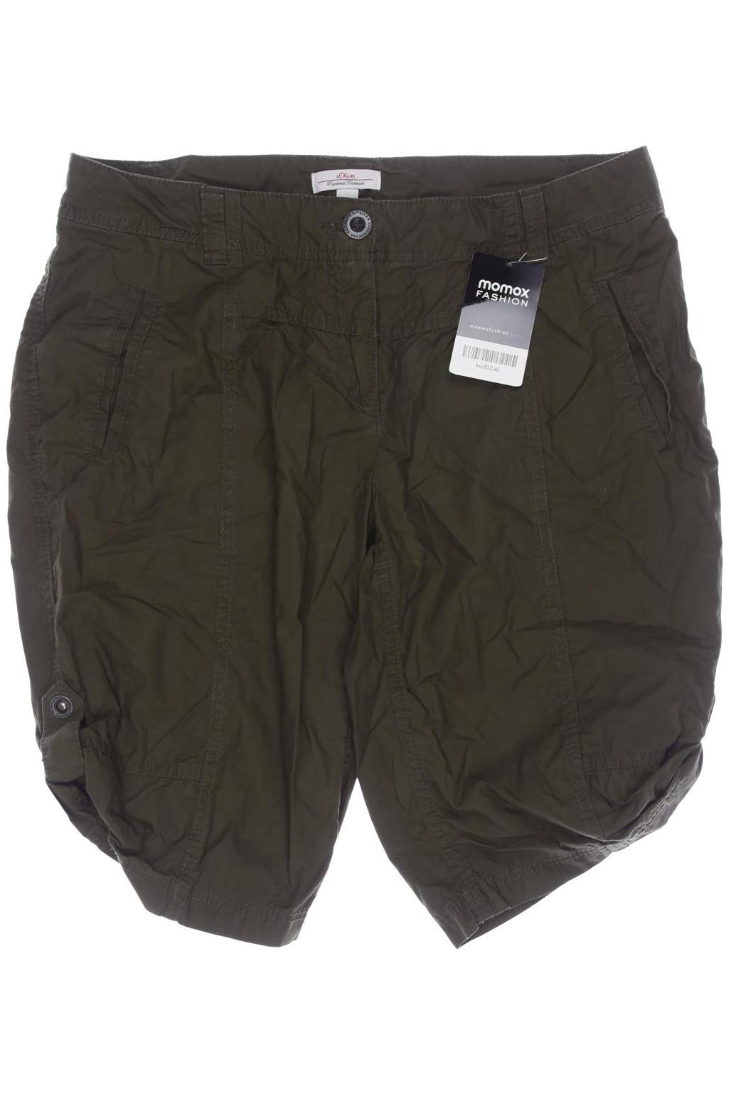 

s.Oliver Damen Shorts, grün, Gr. 38