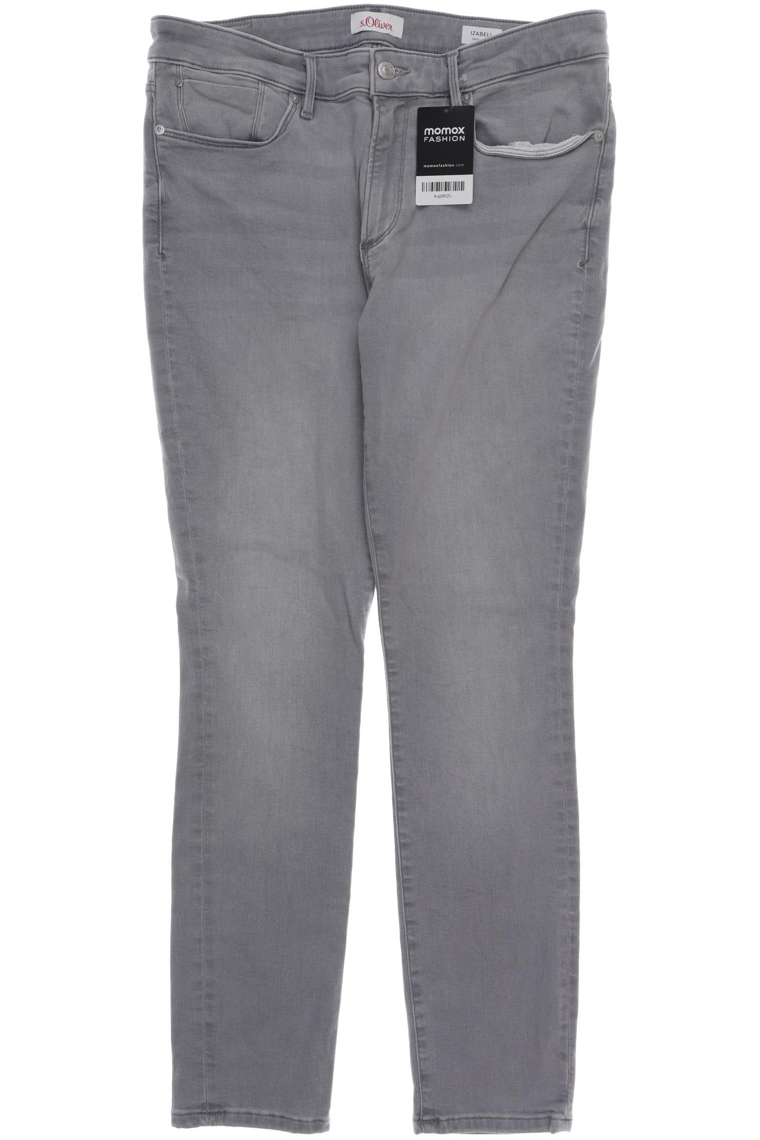 

s.Oliver Damen Jeans, grau