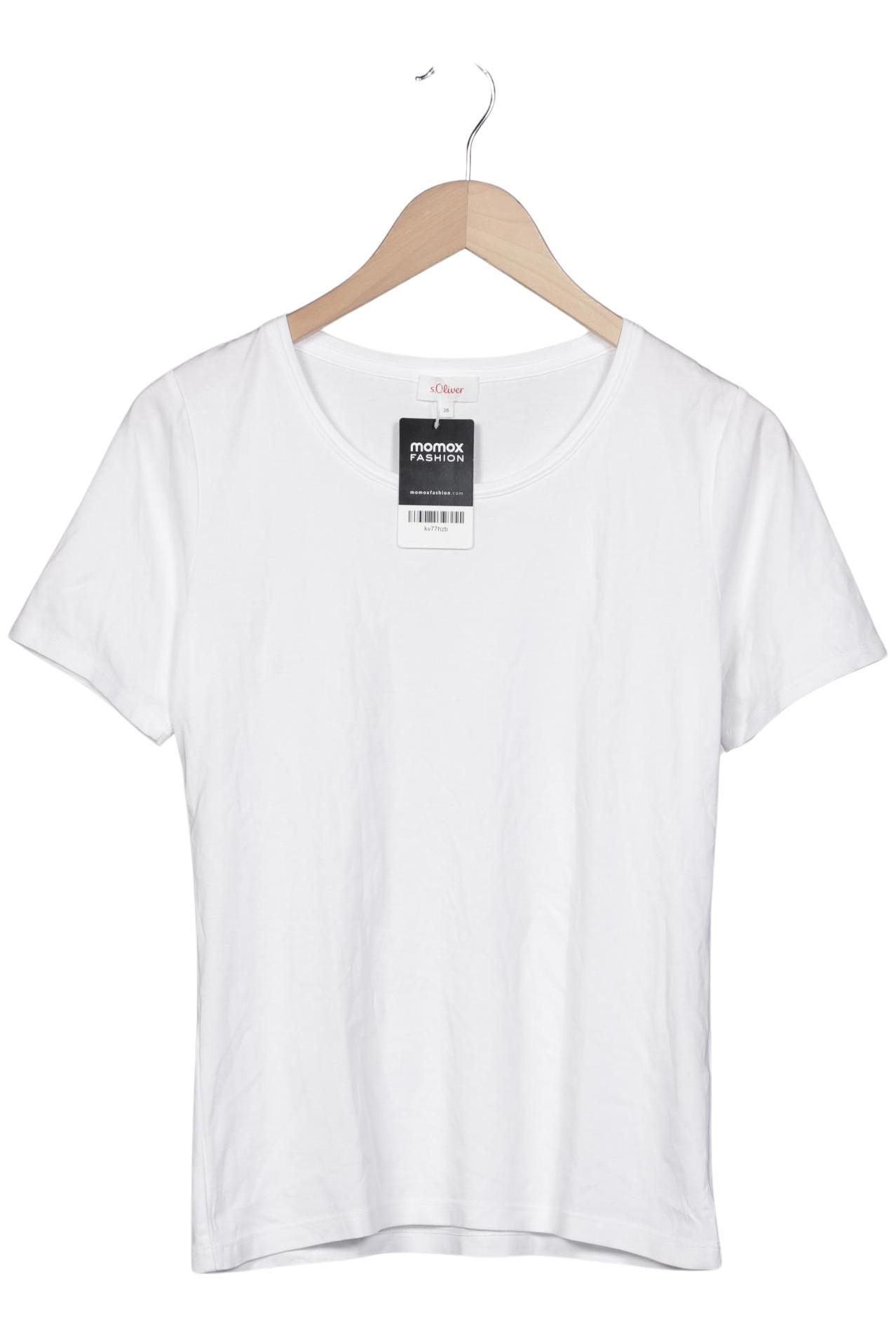 

s.Oliver Damen T-Shirt, weiß, Gr. 38