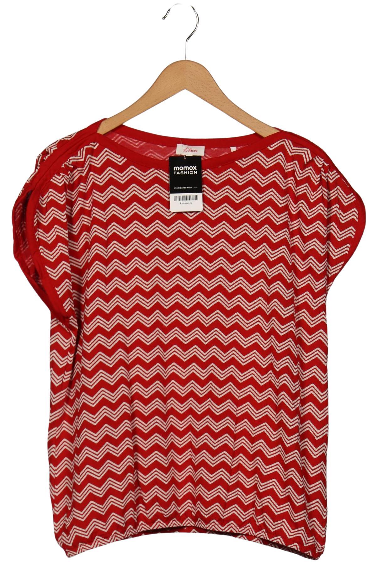 

s.Oliver Damen T-Shirt, rot, Gr. 42