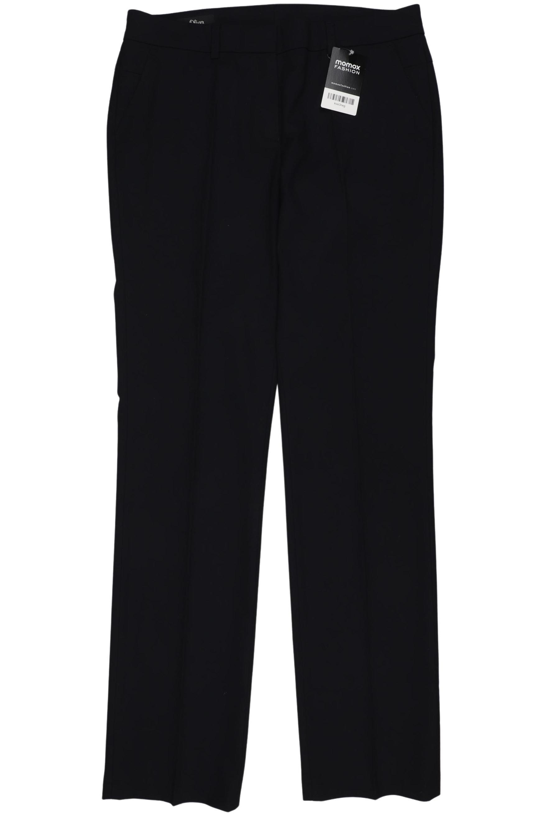 

s.Oliver Damen Stoffhose, marineblau, Gr. 38