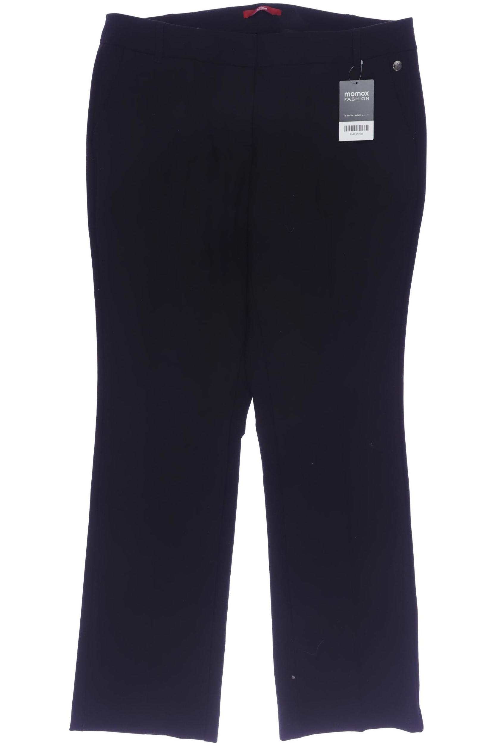 

s.Oliver Damen Stoffhose, schwarz, Gr. 42