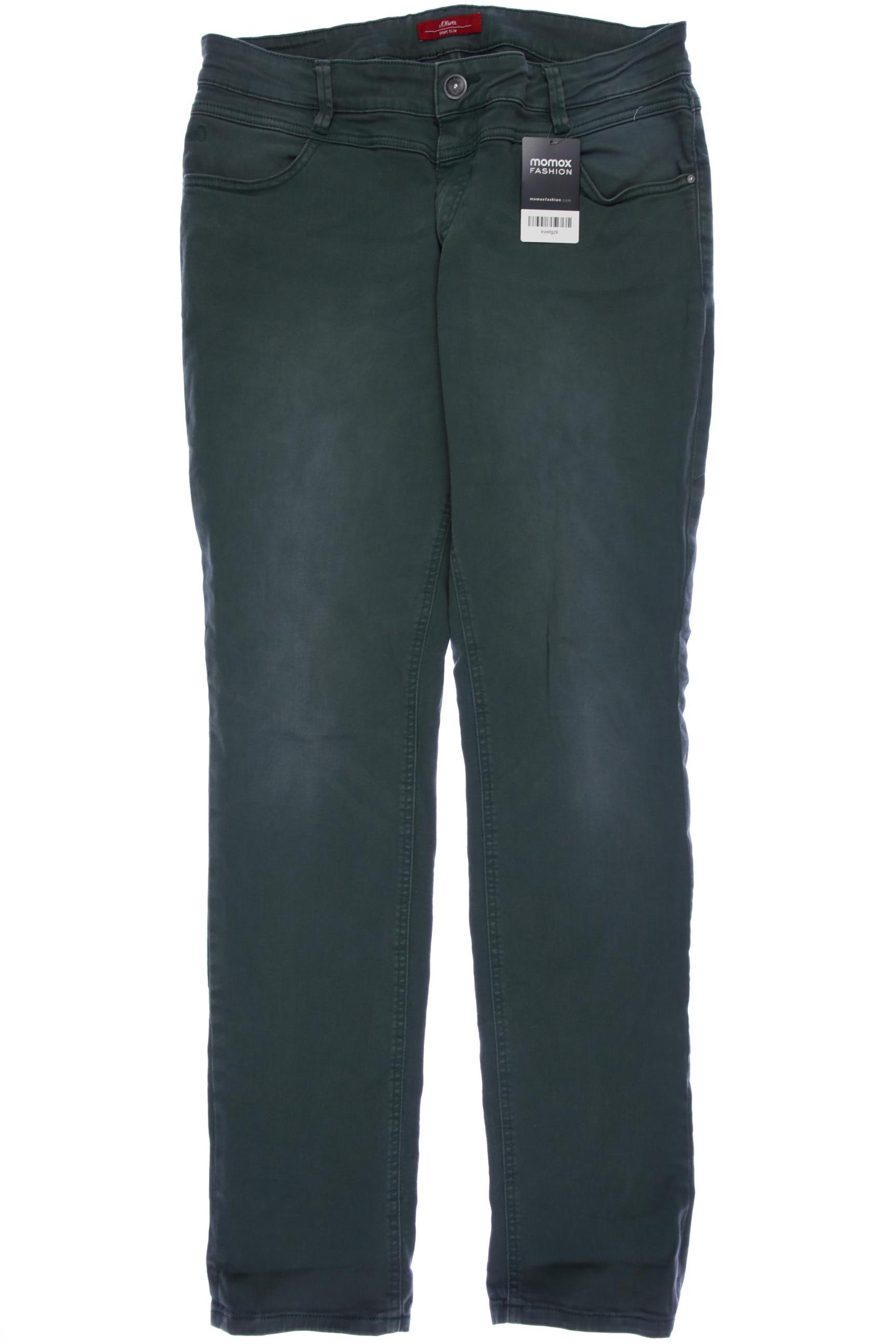 

s.Oliver Damen Jeans, grün, Gr. 33