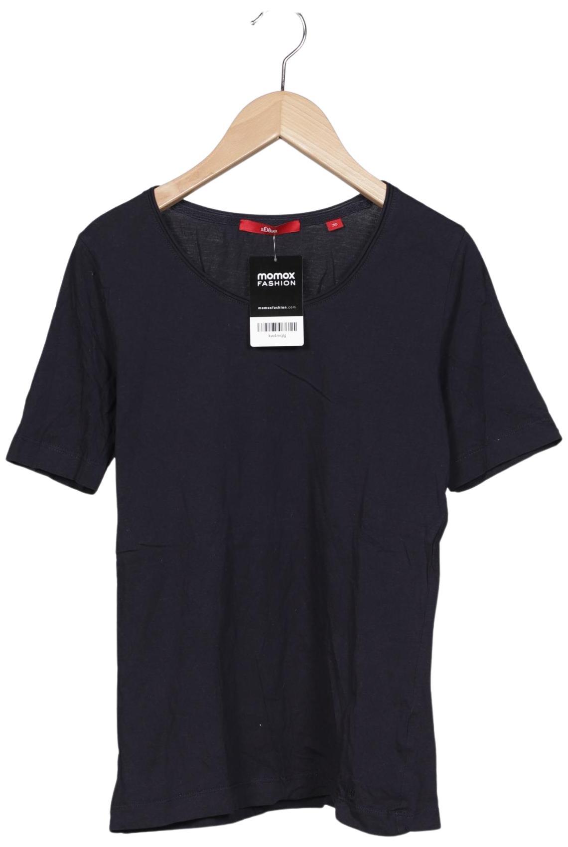 

s.Oliver Damen T-Shirt, marineblau, Gr. 36