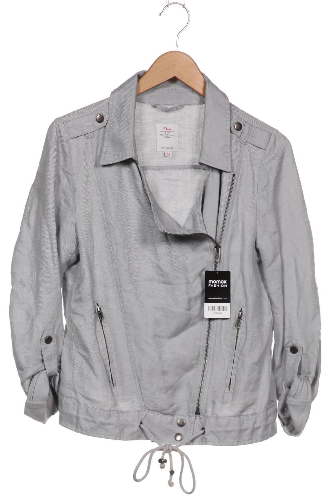 

s.Oliver Damen Jacke, grau