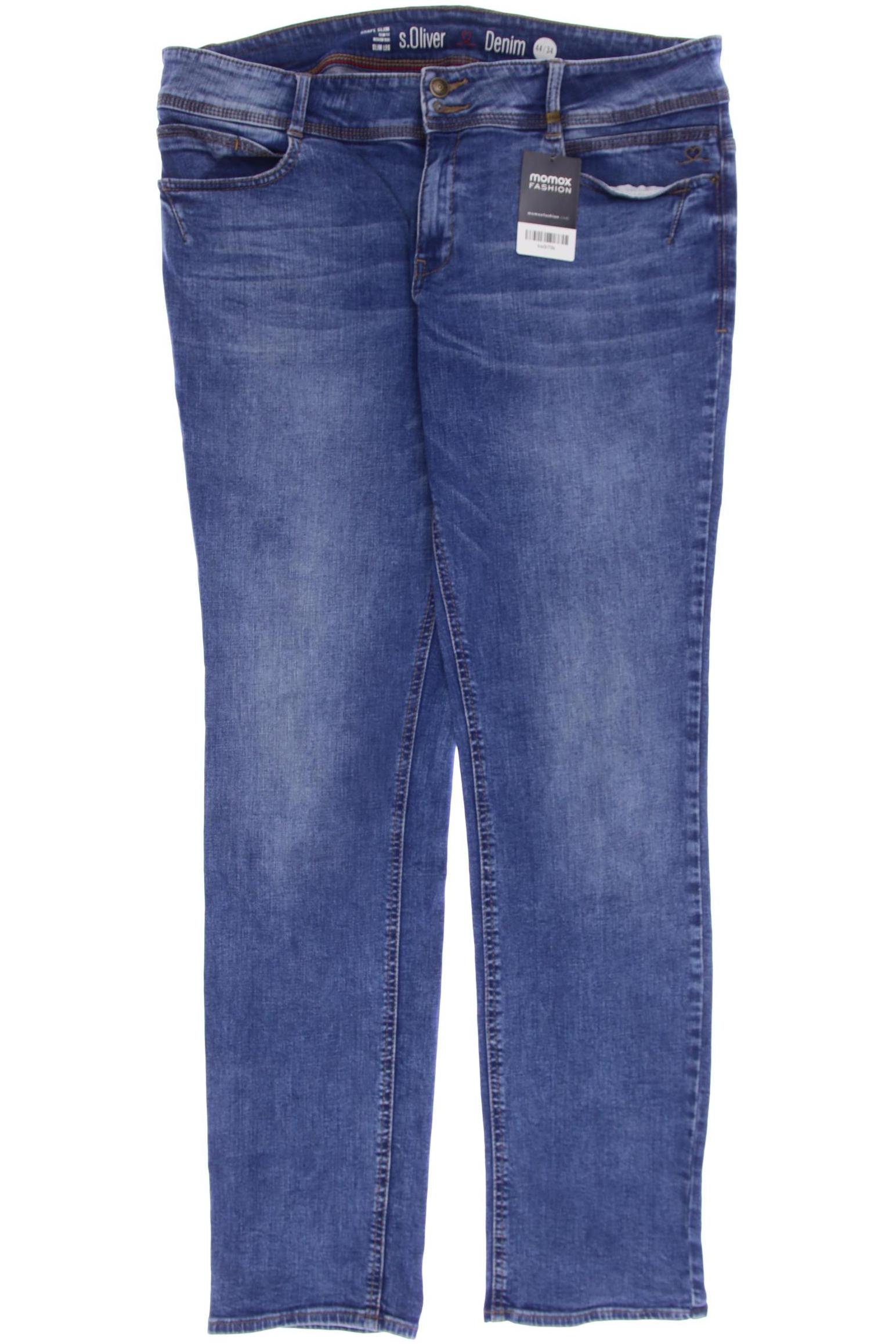 

s.Oliver Damen Jeans, blau