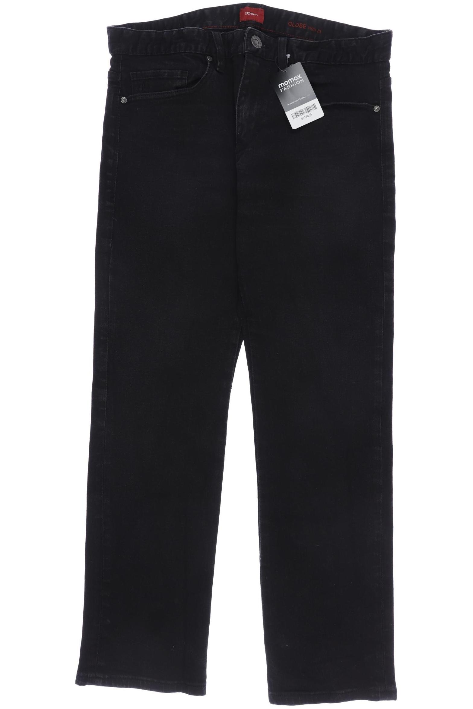 

s.Oliver Damen Jeans, schwarz, Gr. 33