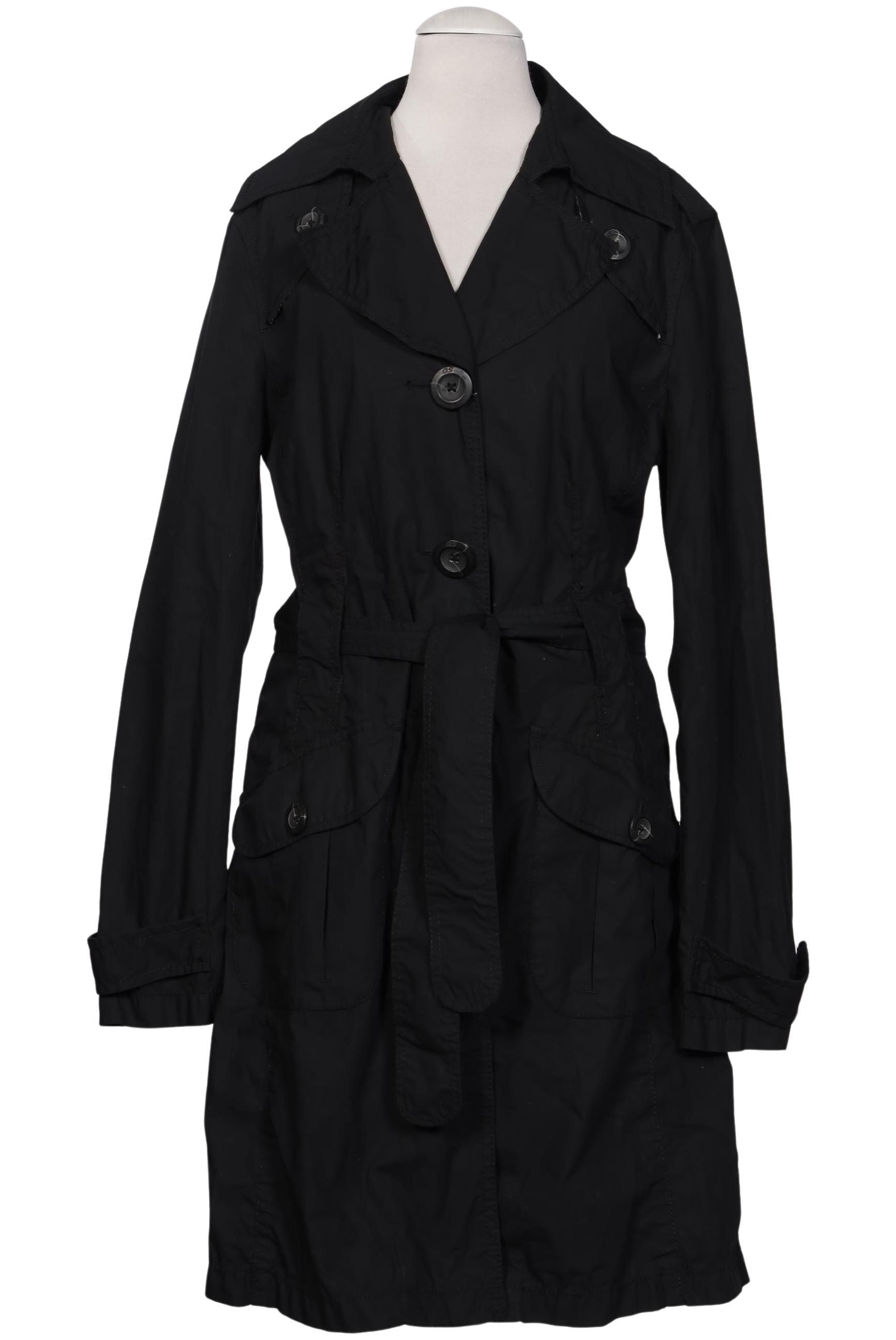 

s.Oliver Damen Mantel, schwarz, Gr. 36