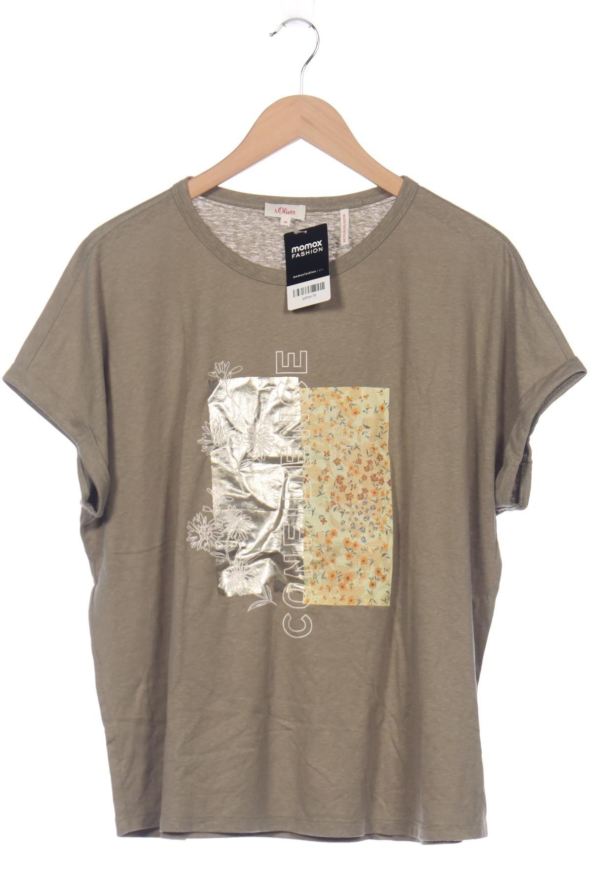 

s.Oliver Damen T-Shirt, grün, Gr. 46
