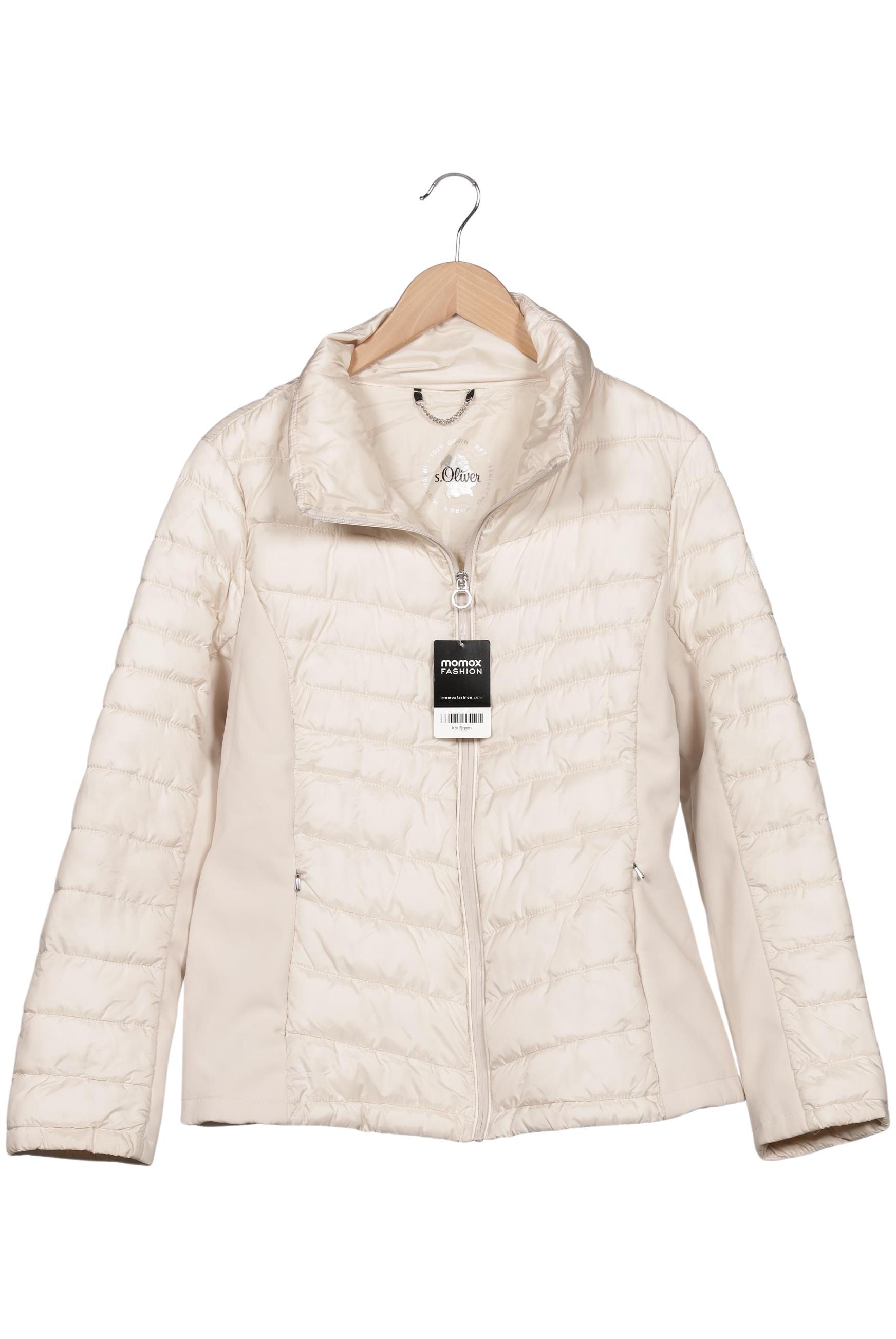 

s.Oliver Damen Jacke, cremeweiß, Gr. 44