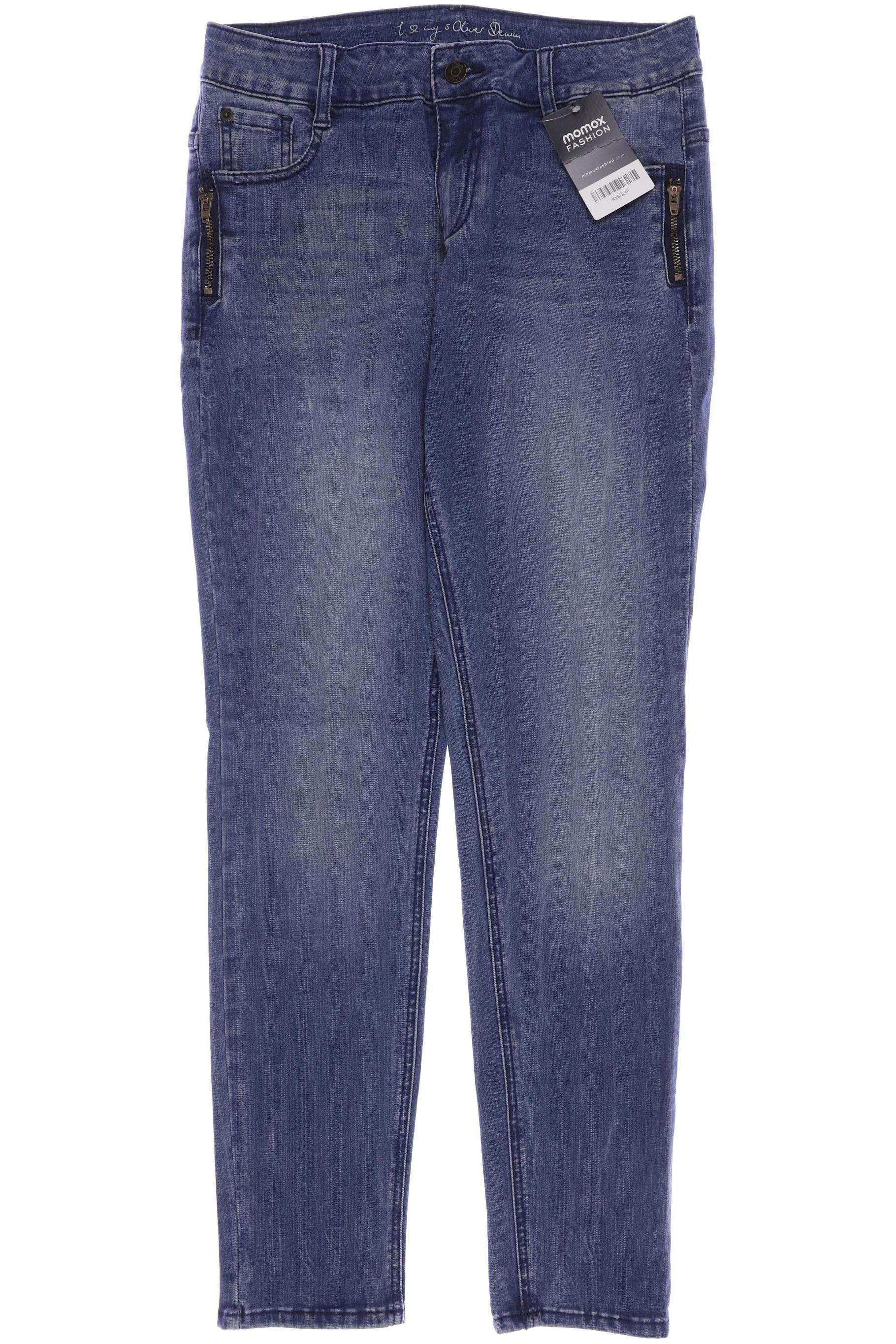 

s.Oliver Damen Jeans, blau