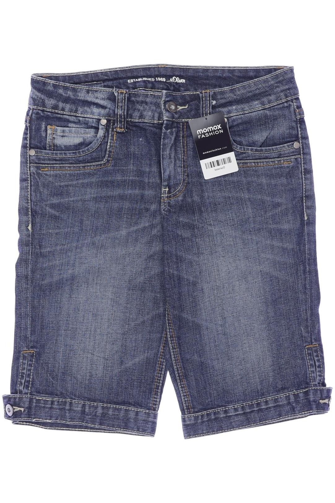 

s.Oliver Damen Shorts, blau, Gr. 36