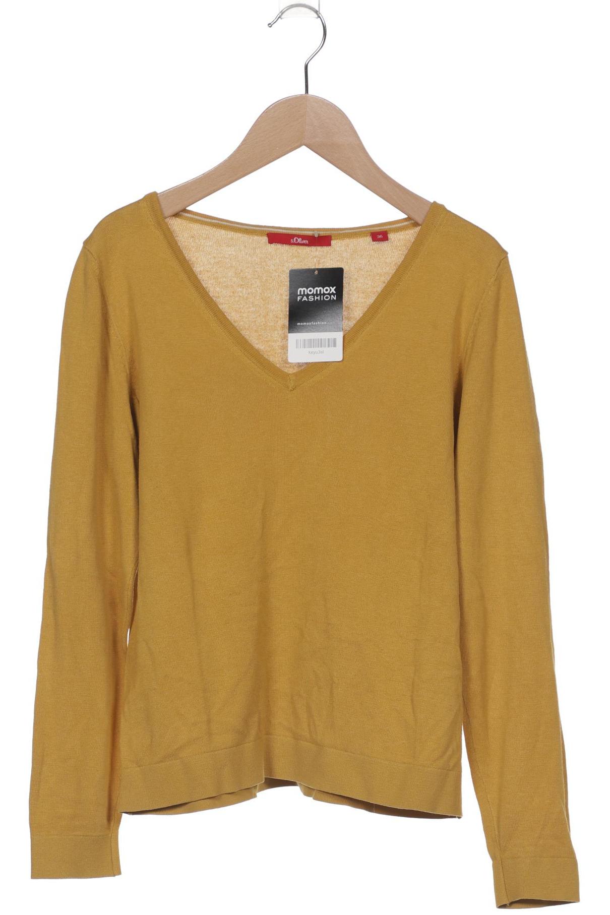 

s.Oliver Damen Pullover, orange, Gr. 36