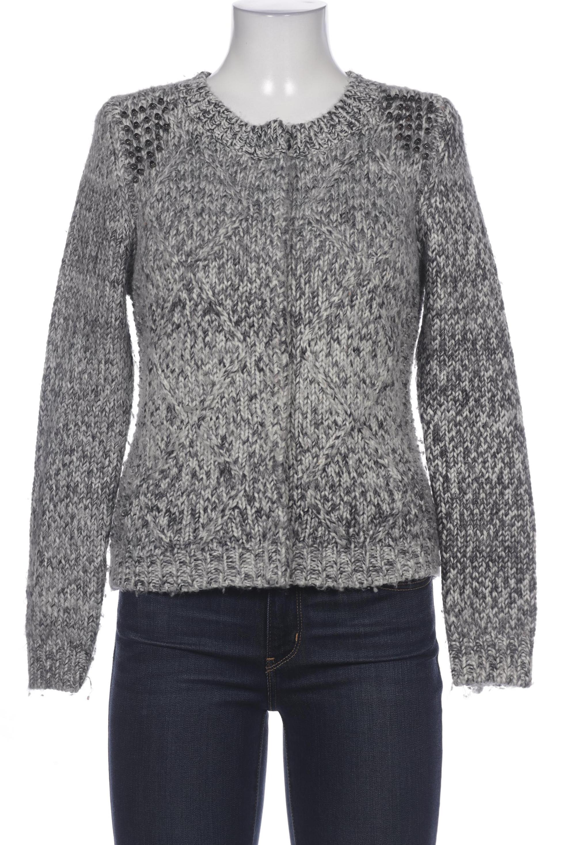 

s.Oliver Damen Strickjacke, grau, Gr. 38