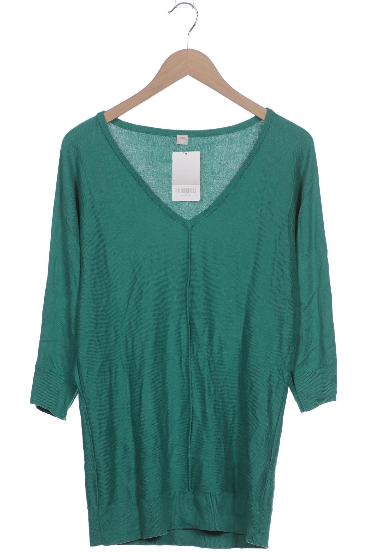 

s.Oliver Damen Pullover, grün, Gr. 42