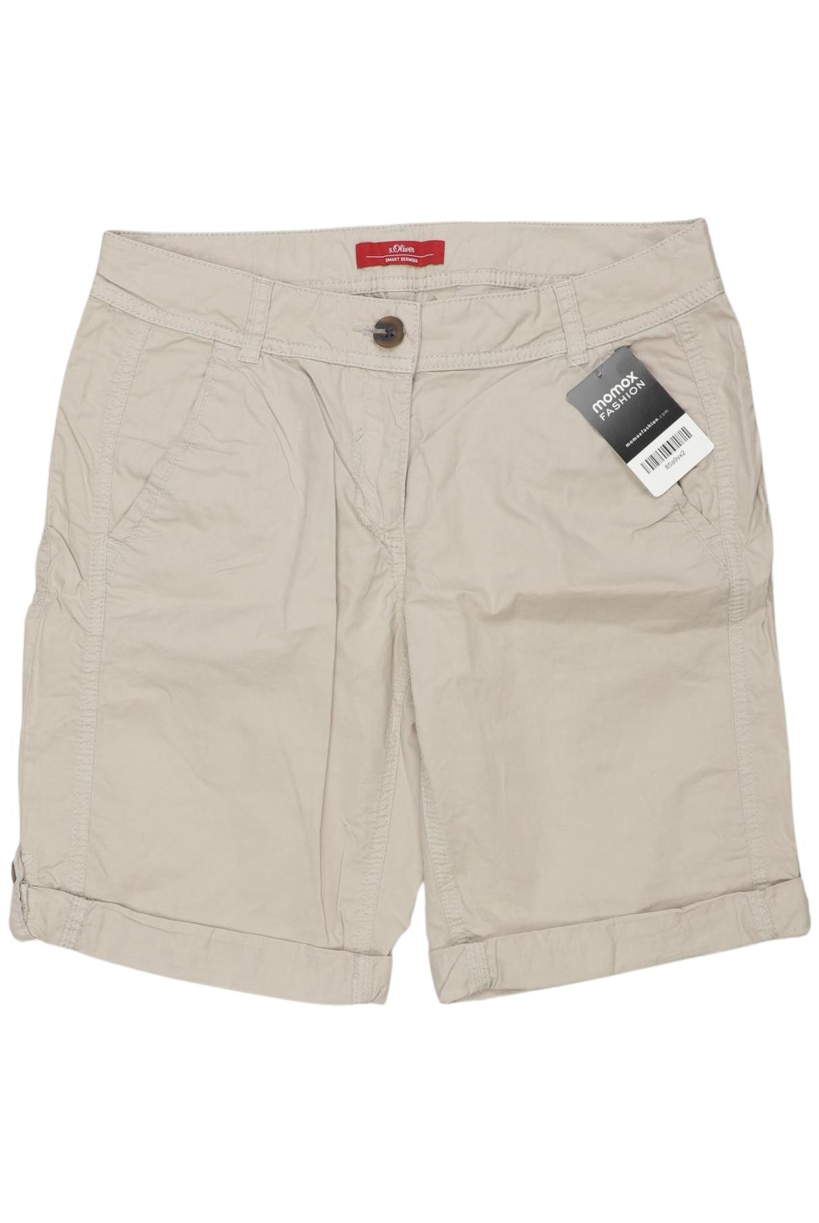

s.Oliver Damen Shorts, beige, Gr. 36