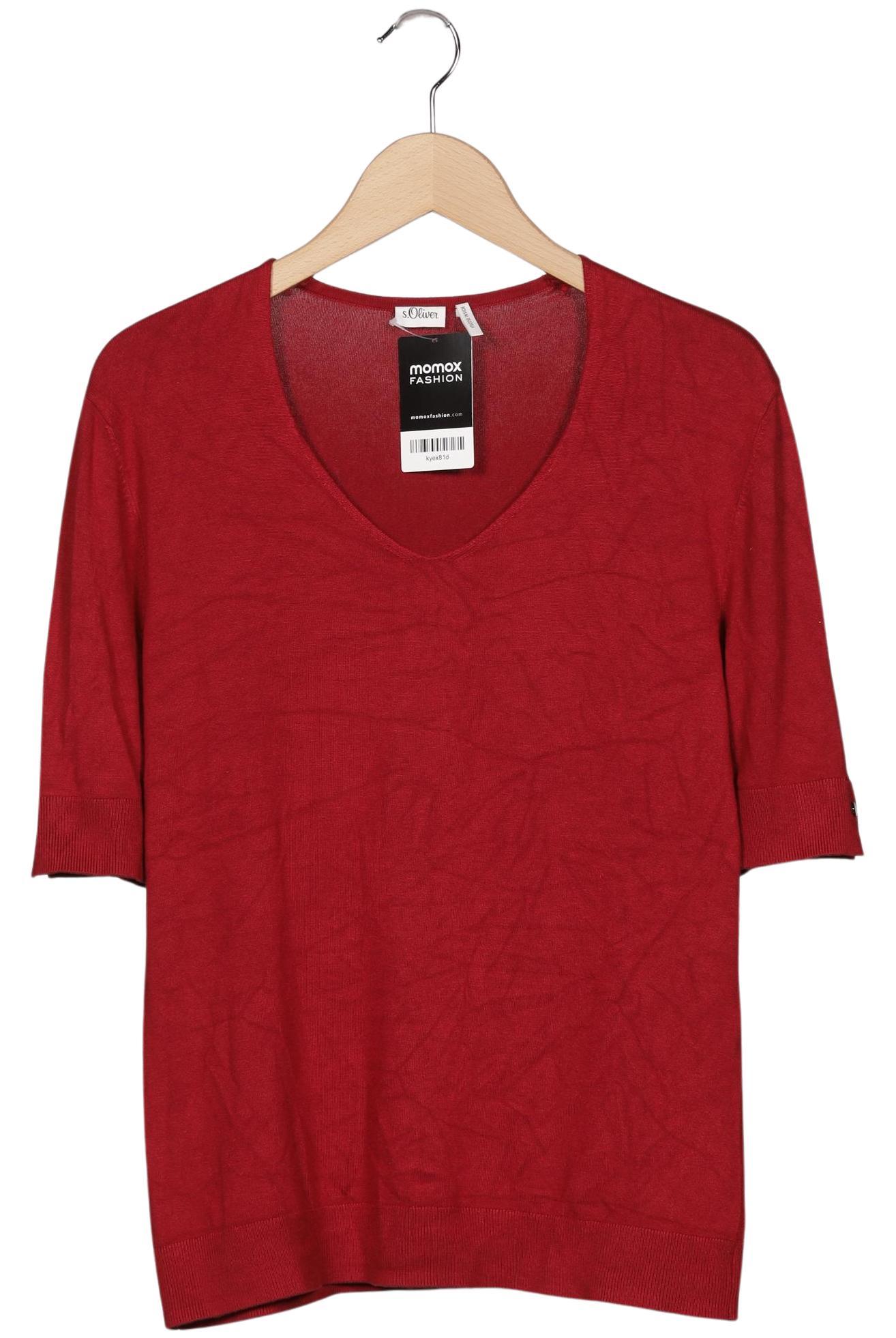 

s.Oliver Damen Pullover, rot, Gr. 40