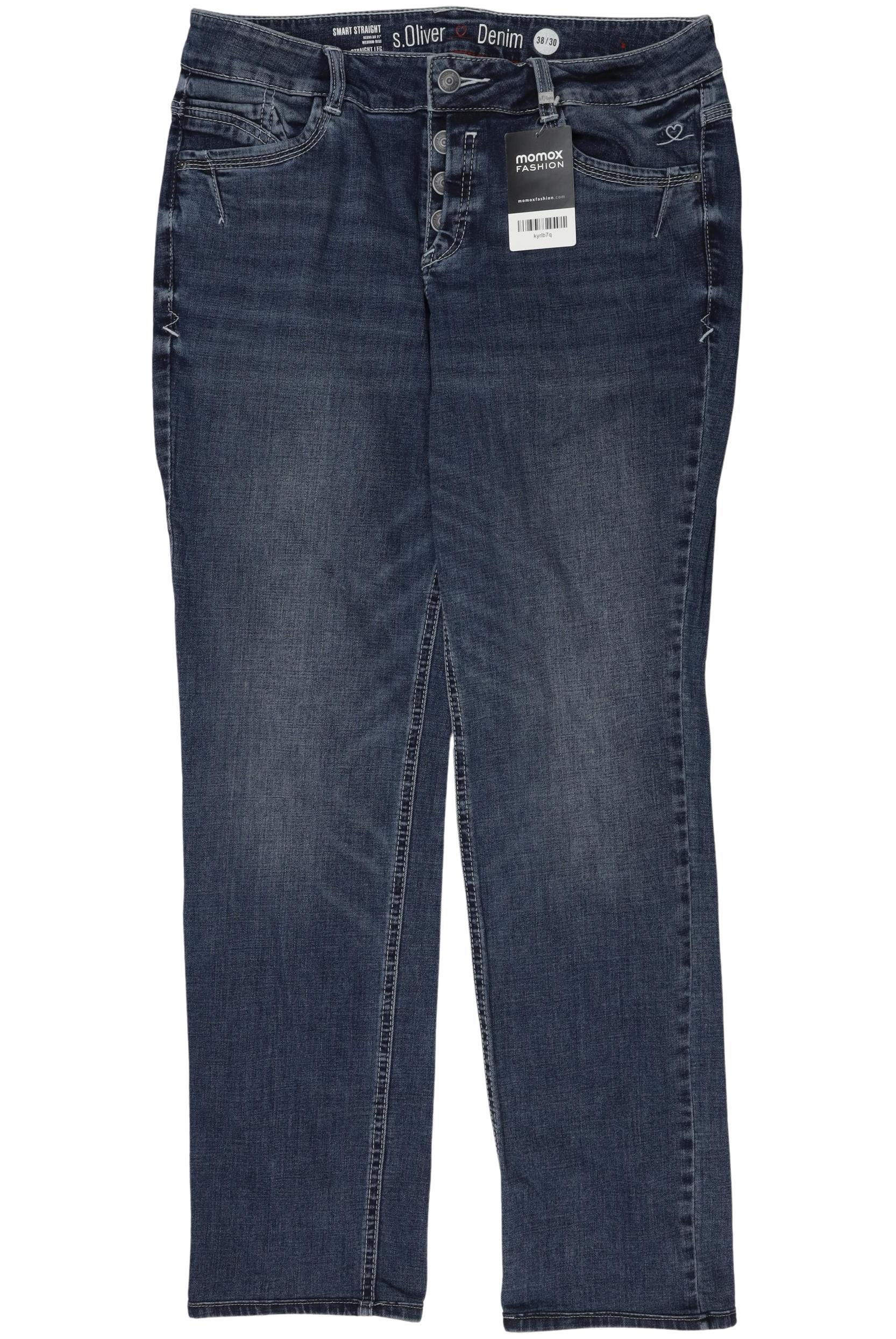 

s.Oliver Damen Jeans, marineblau, Gr. 38