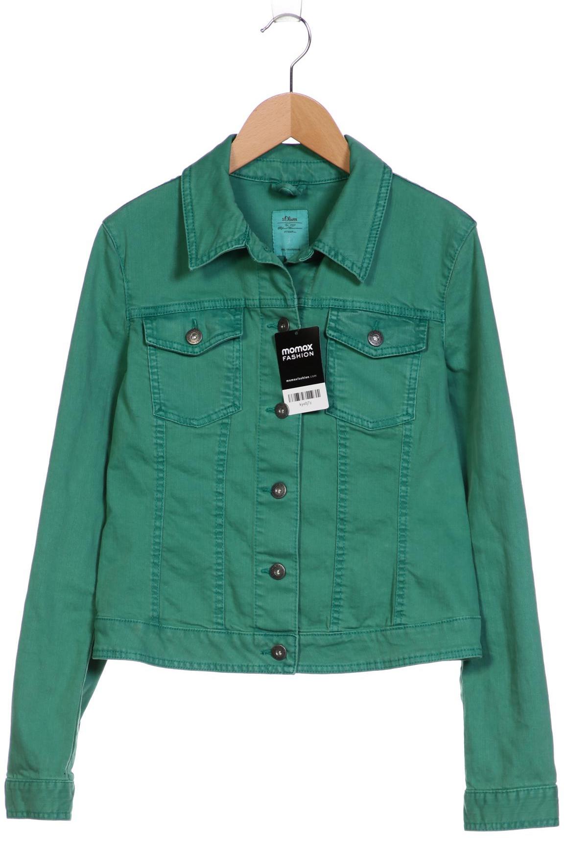 

s.Oliver Damen Jacke, grün, Gr. 38