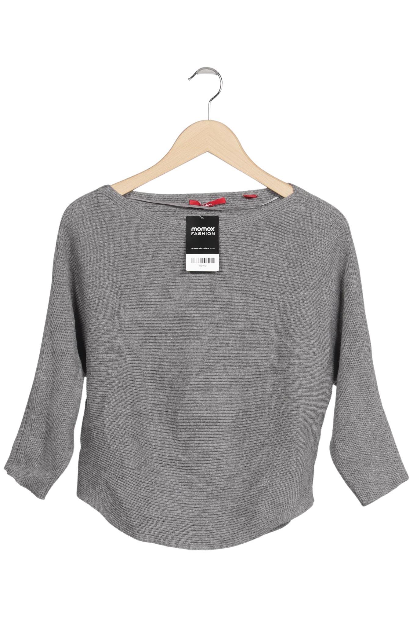 

s.Oliver Damen Pullover, grau, Gr. 34