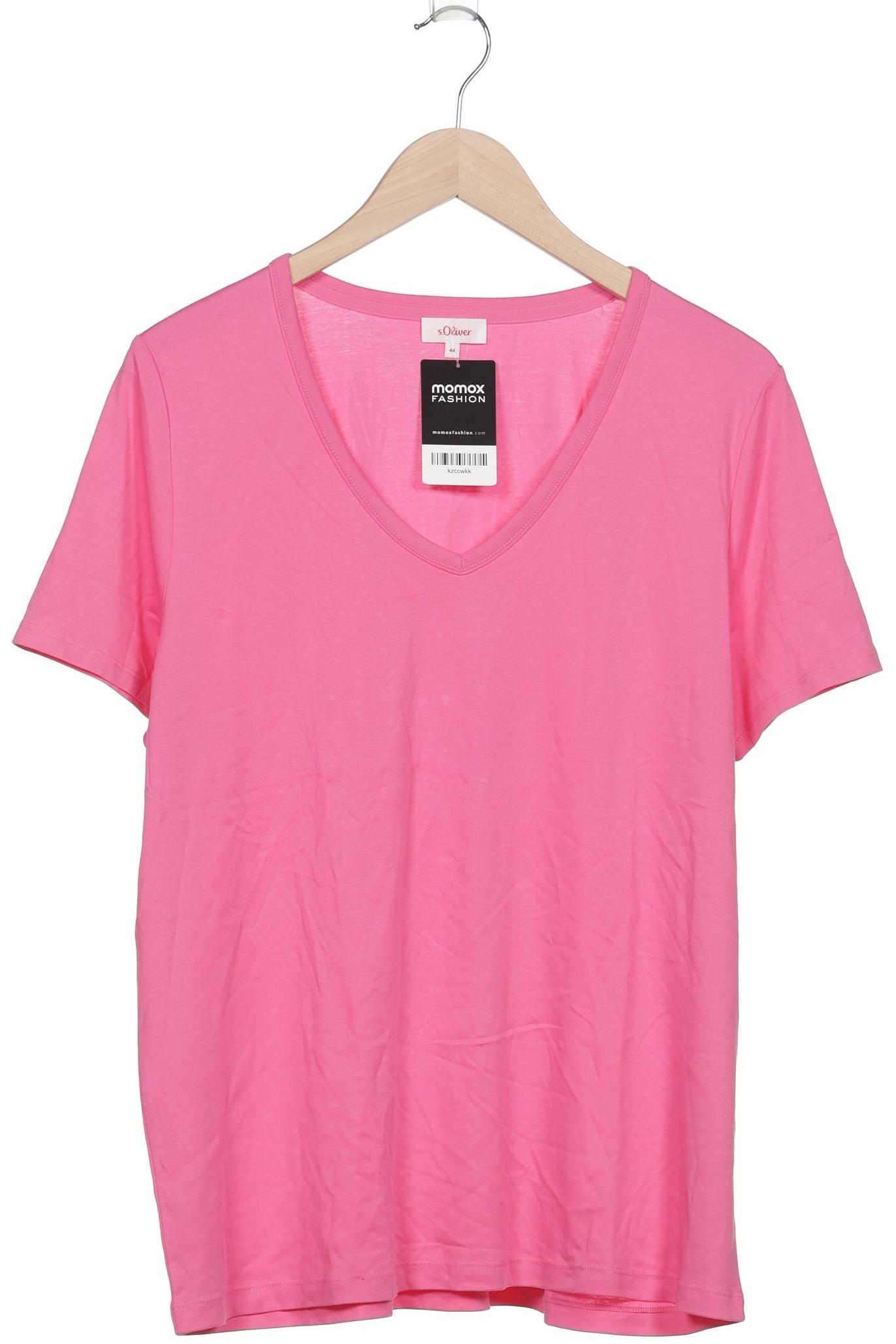 

s.Oliver Damen T-Shirt, pink, Gr. 44