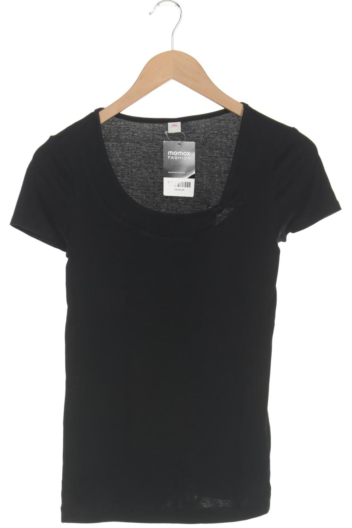 

s.Oliver Damen T-Shirt, schwarz, Gr. 36