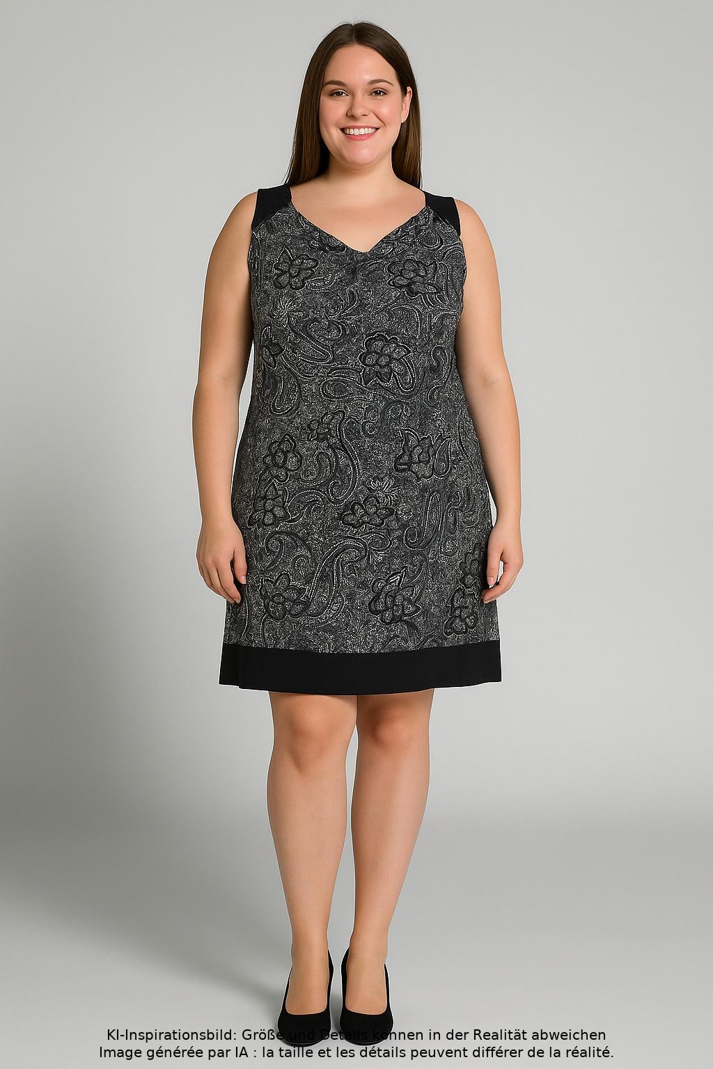 

s.Oliver Damen Kleid, mehrfarbig, Gr. 46