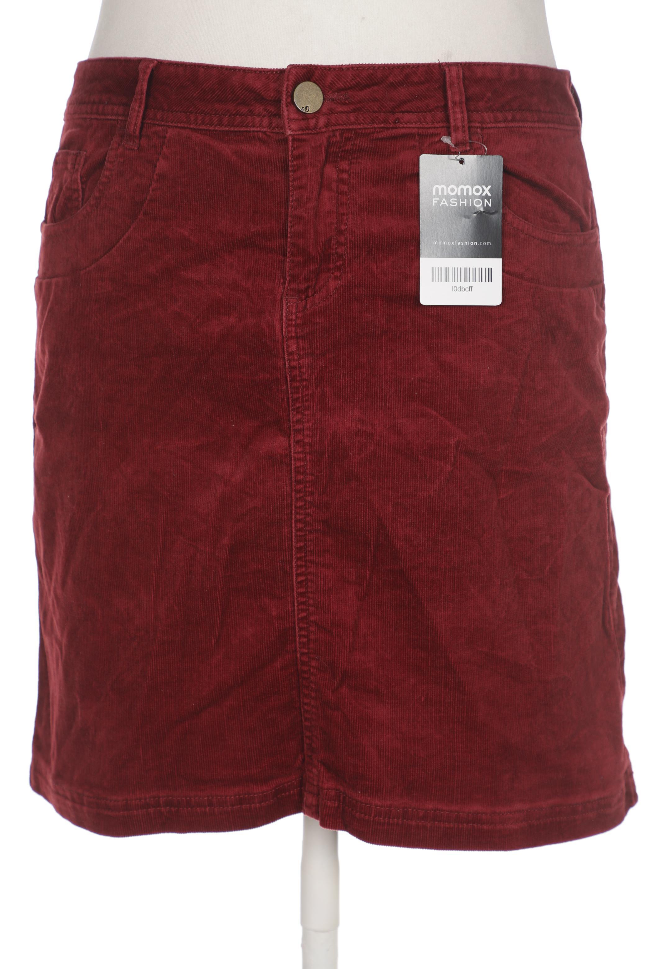 

s.Oliver Damen Rock, bordeaux, Gr. 42
