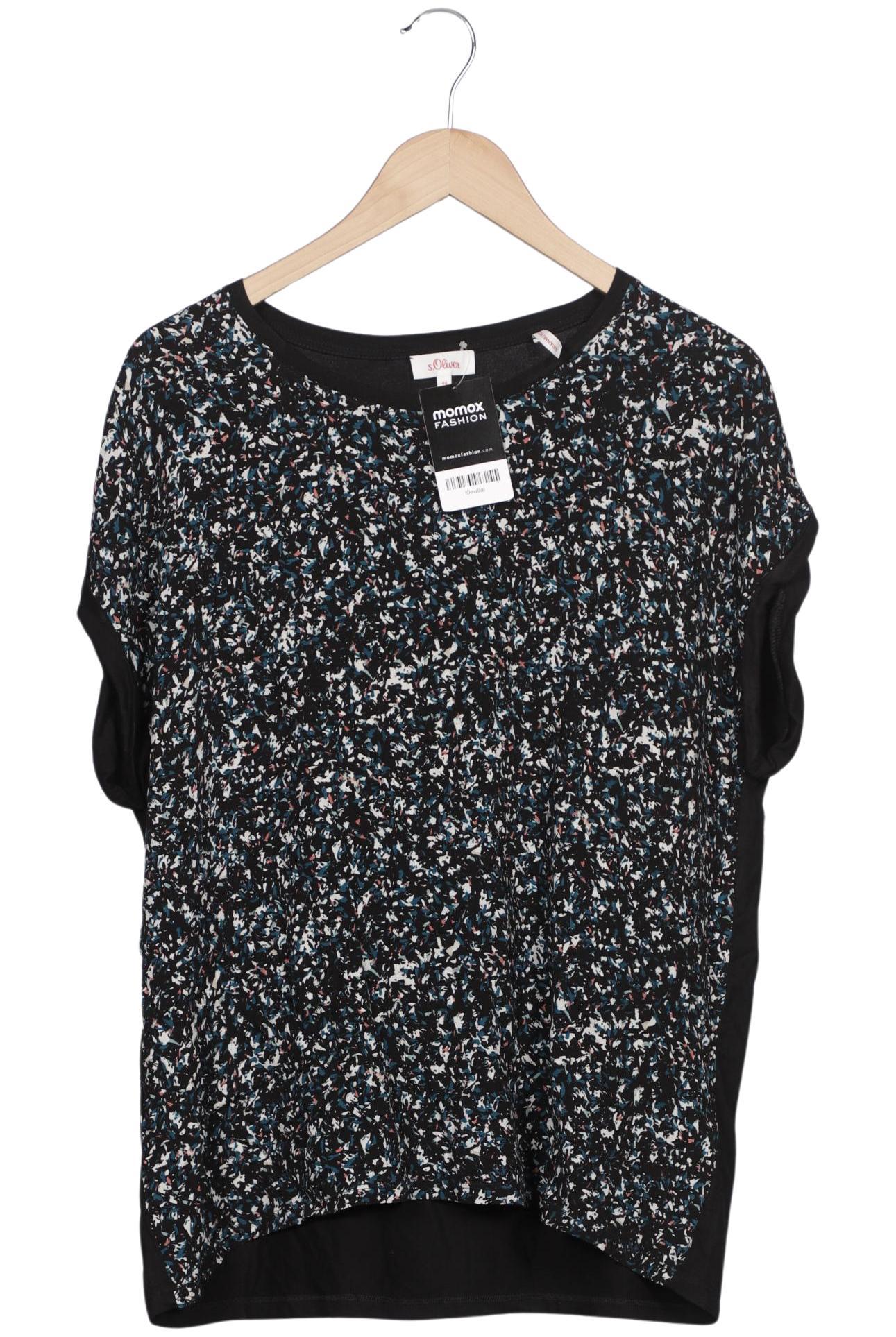 

s.Oliver Damen T-Shirt, schwarz, Gr. 44