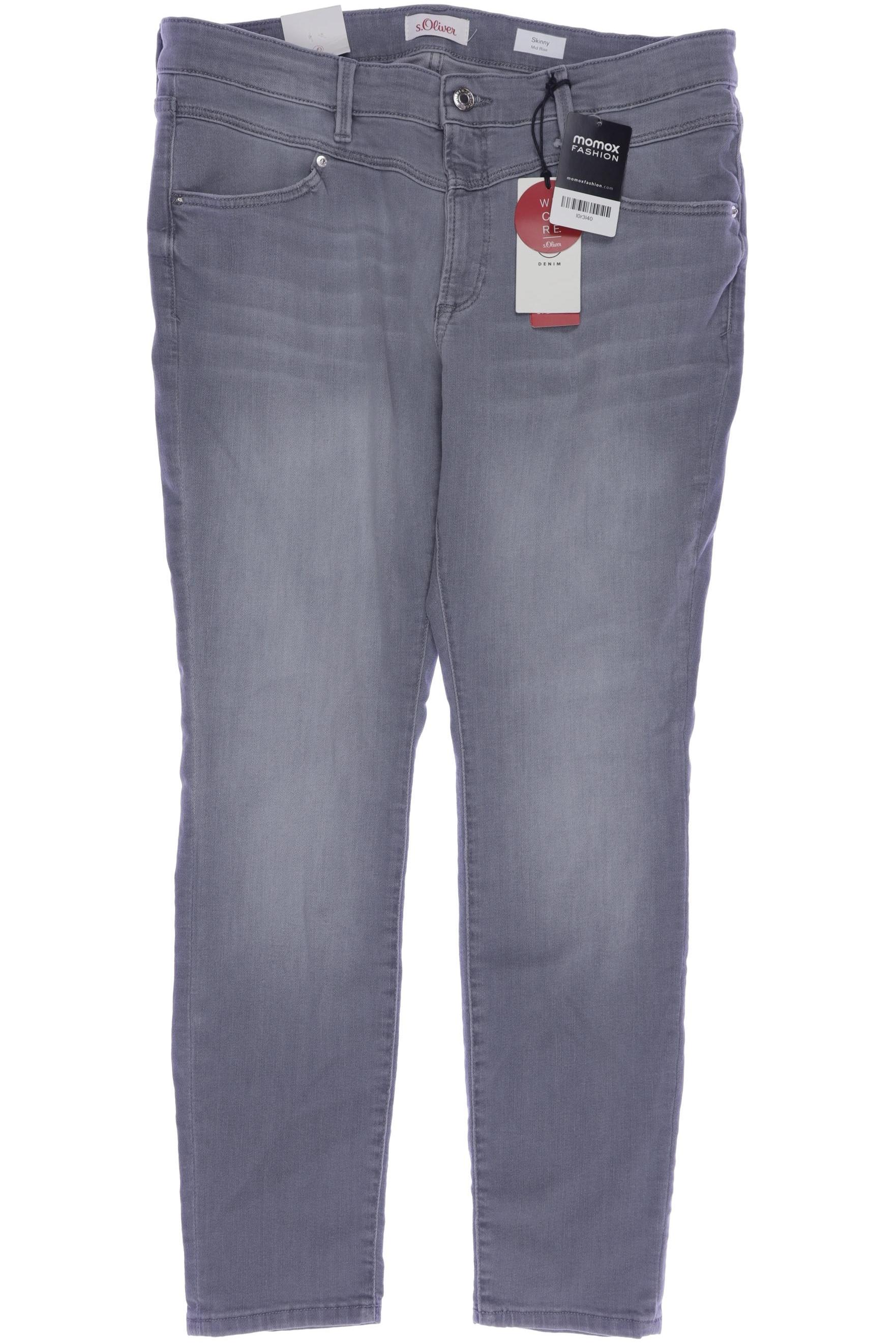 

s.Oliver Damen Jeans, grau, Gr. 42