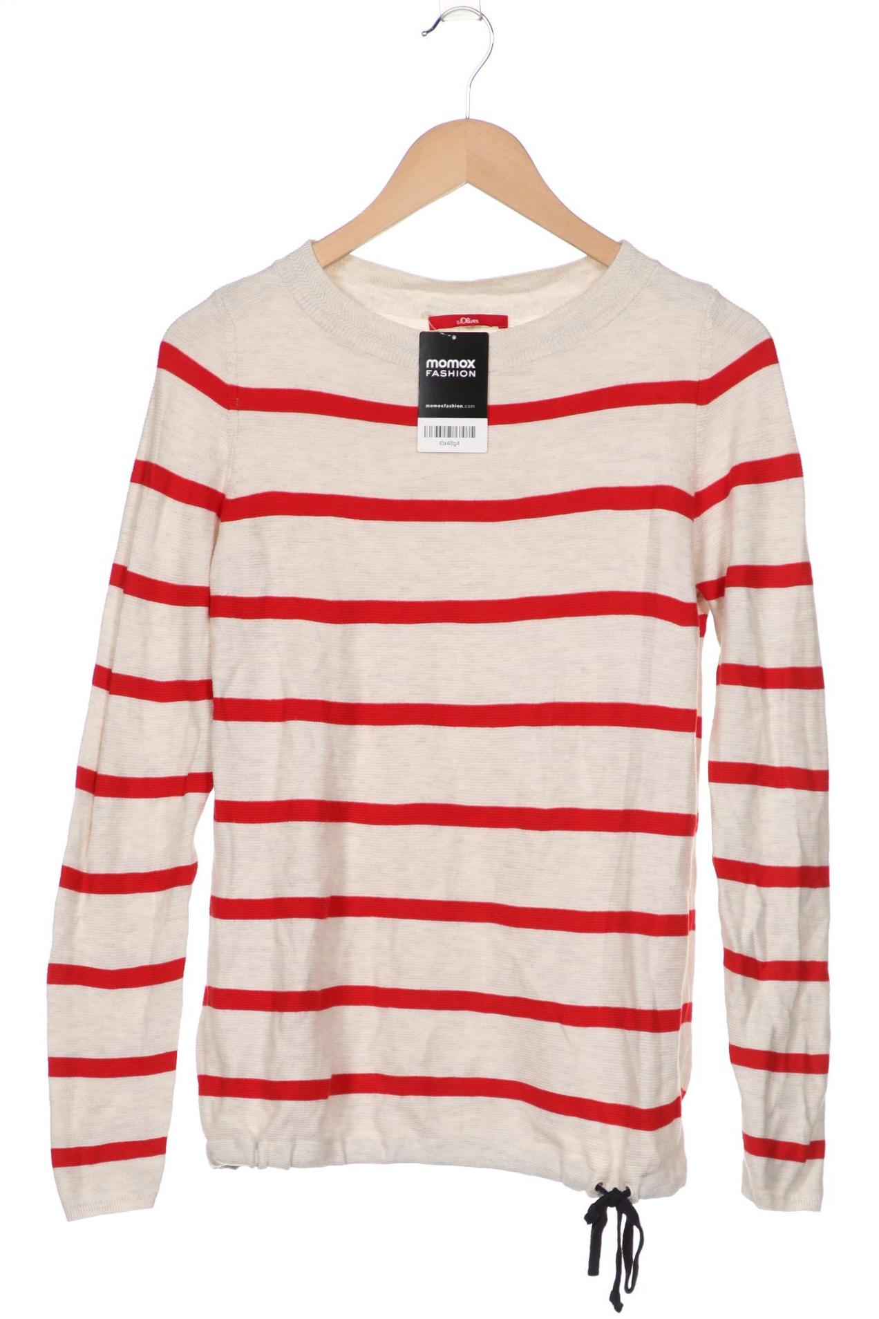 

s.Oliver Damen Pullover, cremeweiß