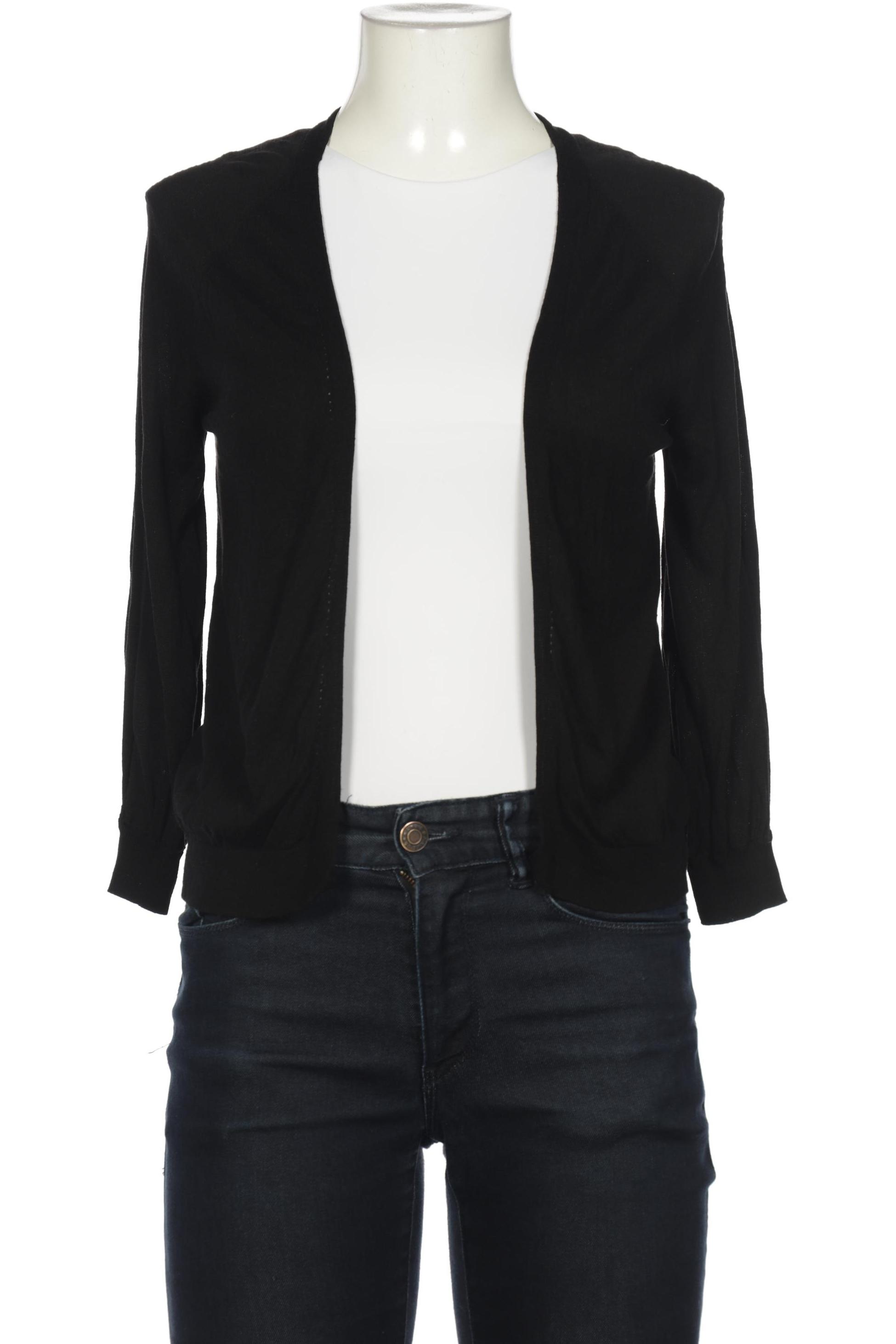 

s.Oliver Damen Strickjacke, schwarz, Gr. 38